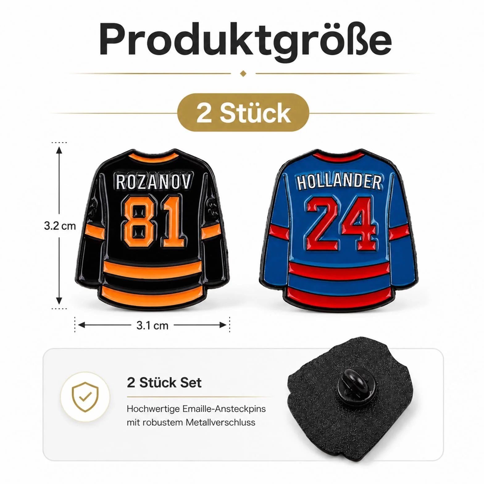 2 sztuki broszki w kształcie ubioru, modne broszki do ubrań, klasyczne broszki, praktyczne szpilki do broszek, 3,1 x 3,2 cm, numer 24 i 81, zestaw przypinek z motywem