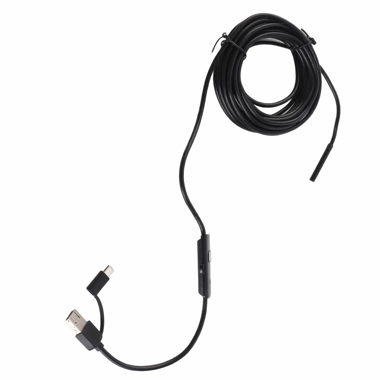 Endoskopowa Kamera Inspekcyjna 3 w 1 Telefon Komórkowy PC Kamera Endoskopowa Typu USB Wodoodporny Boroskop Inspekcyjny ze światłem LED