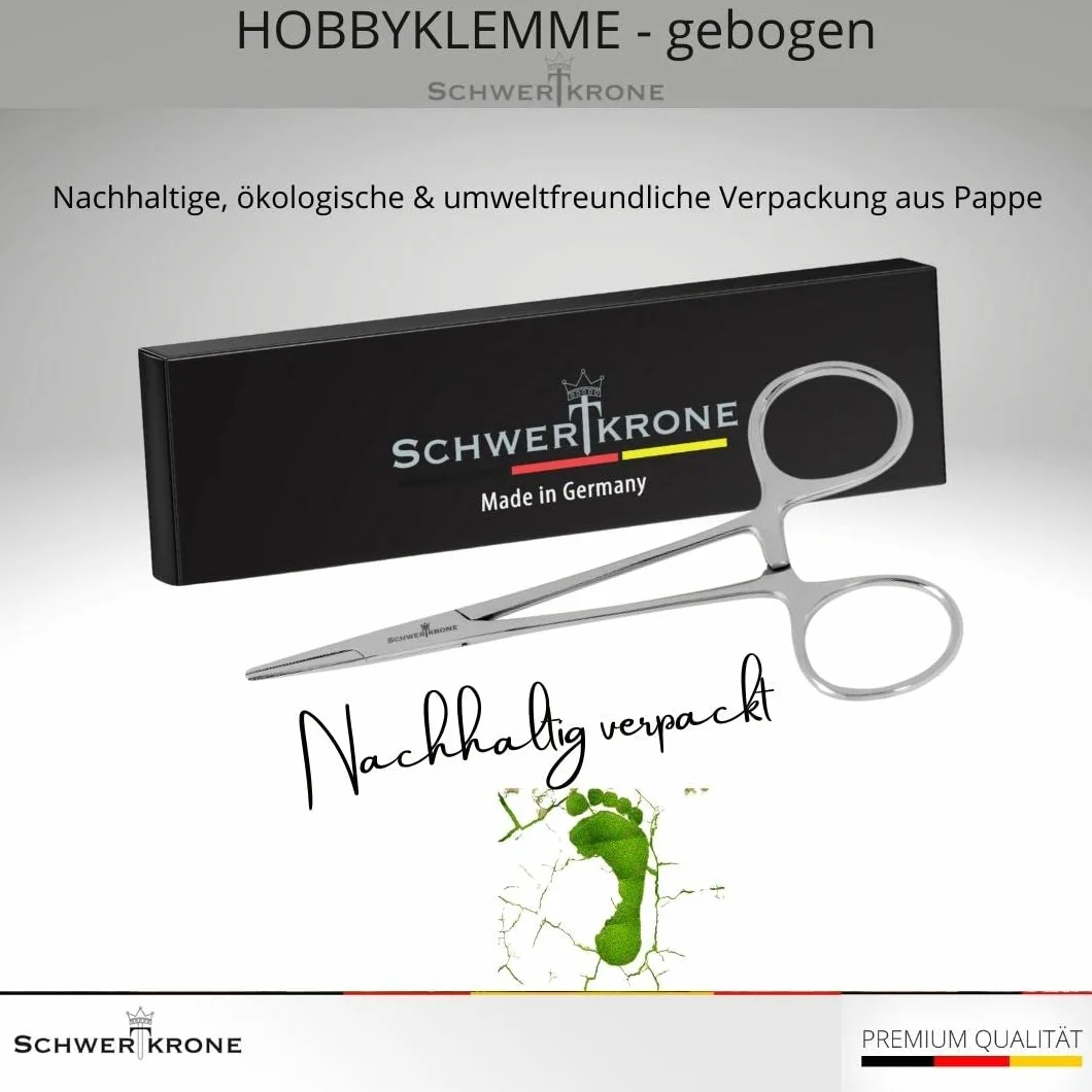 Schwertkrone Zacisk hobbystyczny do usuwania haczyków, szczypce do łowienia ryb, piercing dla zwierząt domowych, stal nierdzewna