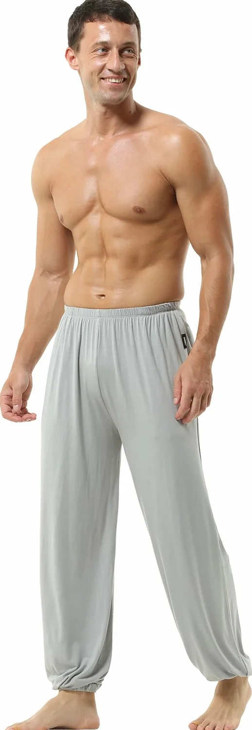 Hoerev Super Soft Modal Spandex Harem Yoga Pilates Spodnie