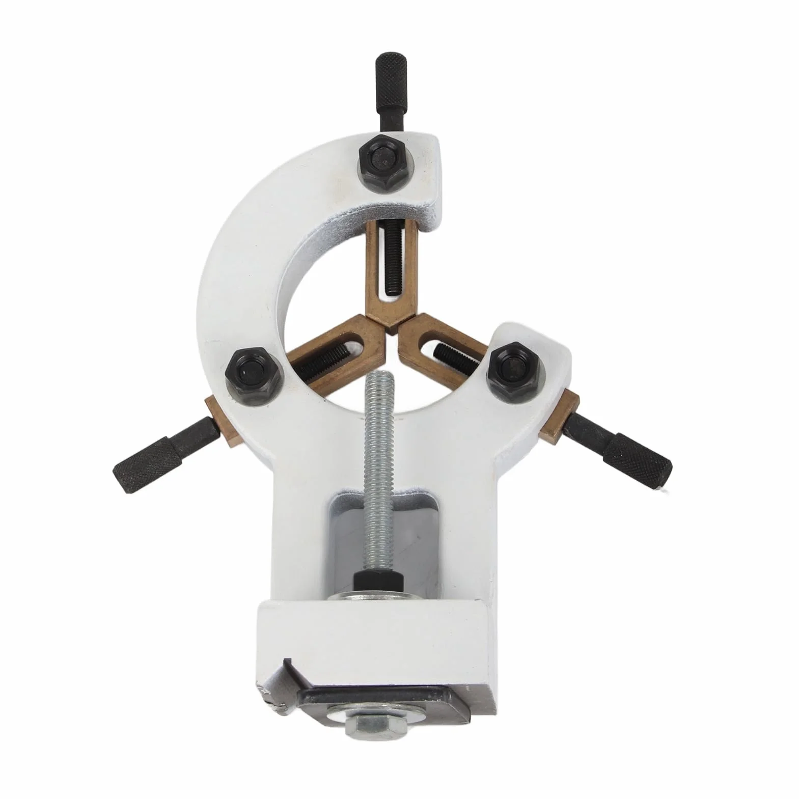 Tokarka Metalowa Stały Odpoczynek Toczenie Drewna Stały Odpoczynek Mini Tokarka Naprawiono Metalowy Stabilizator do Ramy środkowej WM210 8inx16in