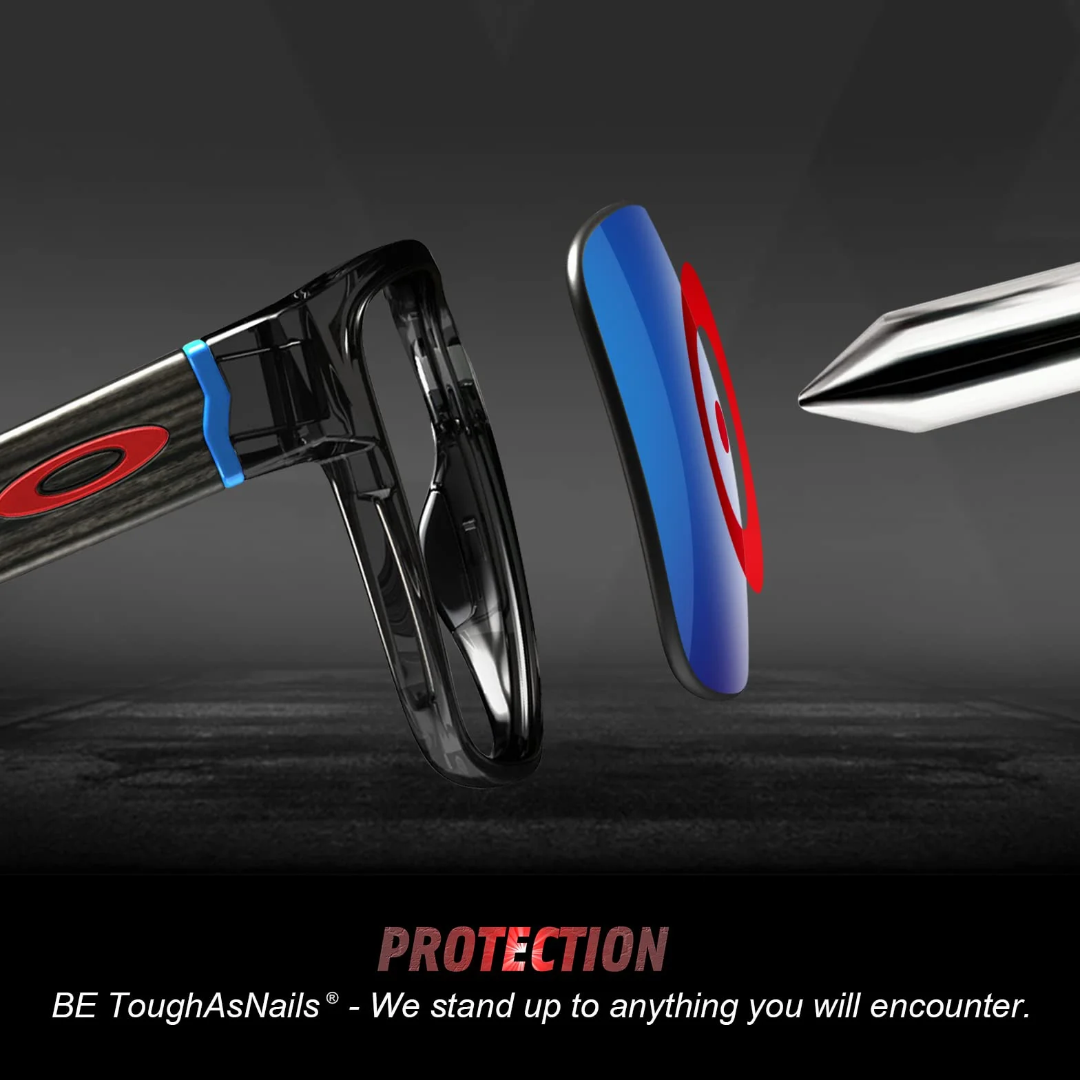 Oakley Carbon Blade OO9174 Zamiennik obiektywu do okularów przeciwsłonecznych Czarny
