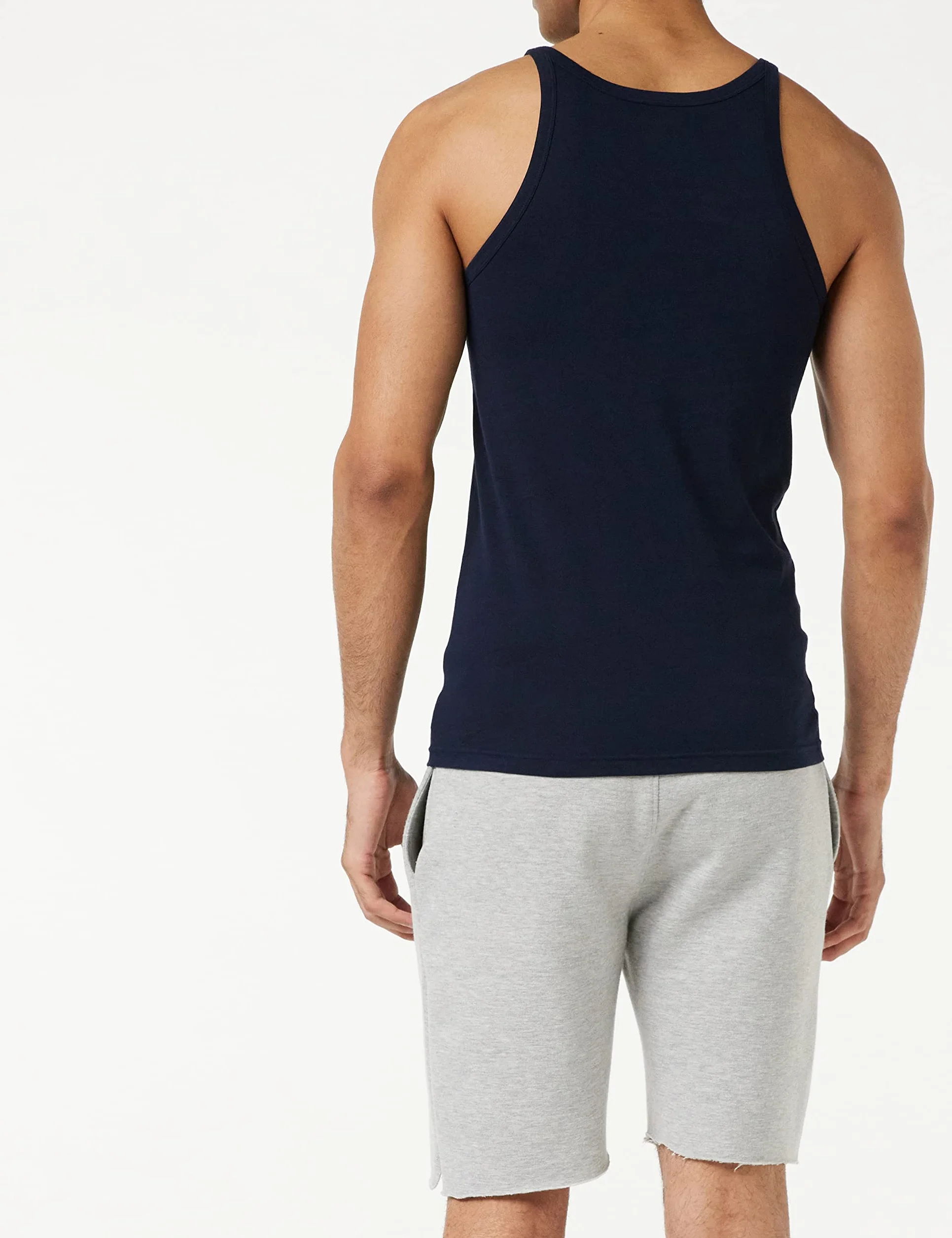 Emporio Armani Męska koszulka piżamowa (2 sztuki), biały/biały, L