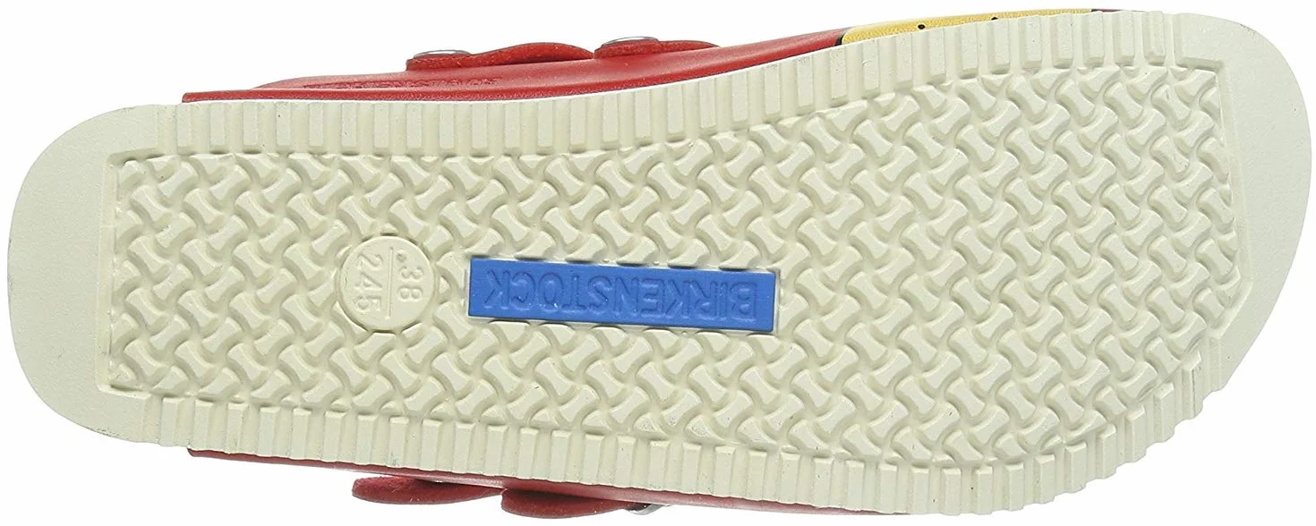 BIRKENSTOCK Kay Profesjonalne chodaki, Czerwony kot czerwony, 38 EU Schmal