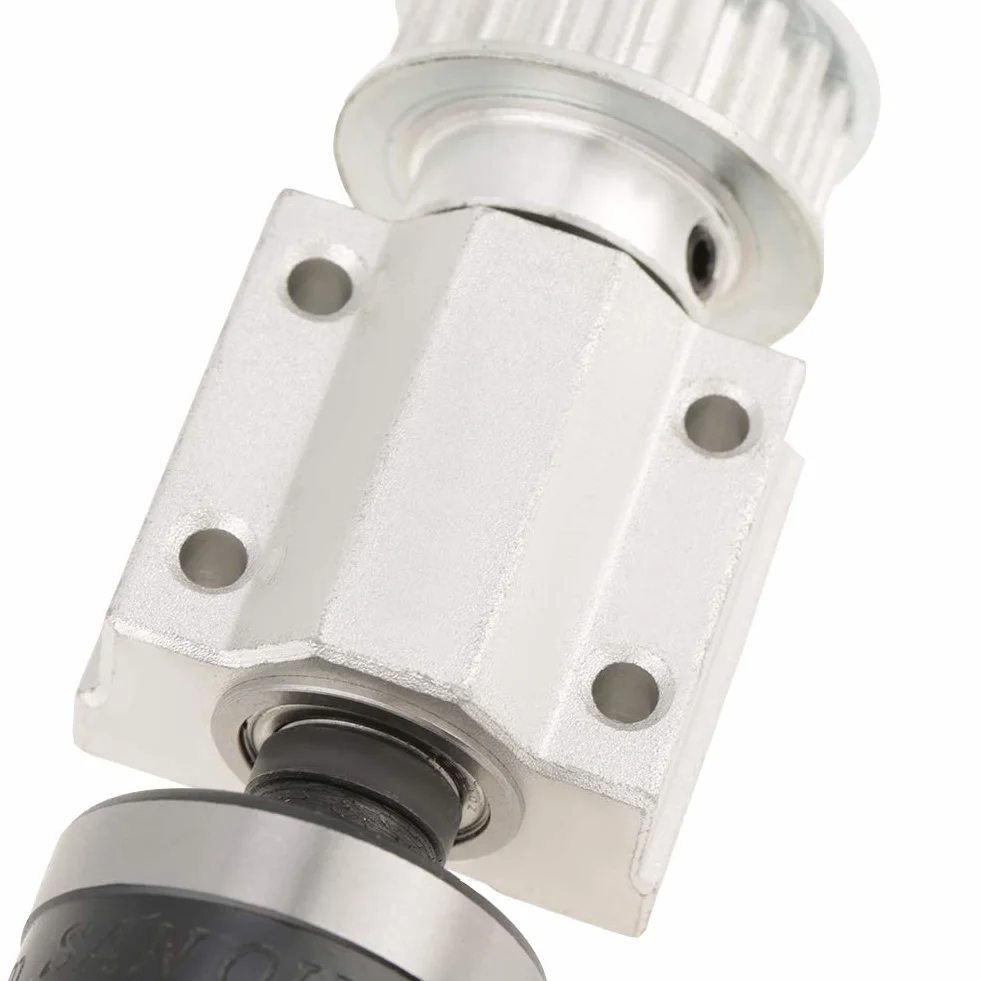 0. 005 mm Unpowered Spindle Tokarka Prasa Silnik Chuck Wiertarka Wrzeciono Mini Rozmiar Wysoka precyzja do wiertarki stołowej DIY wiertarki Narzędzia ręczne