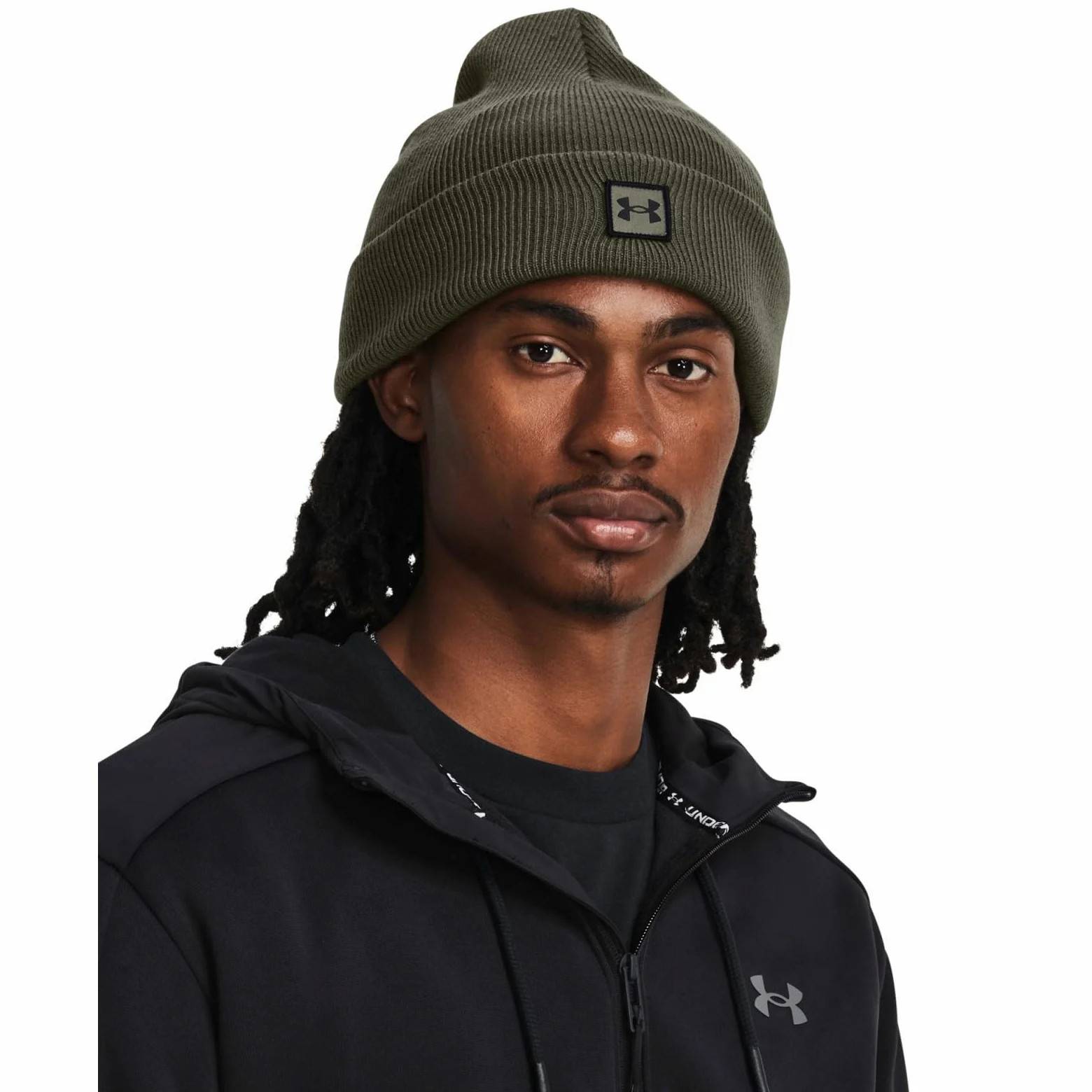 Under Armour Męska czapka beanie 2025 UA Halftime Cuff odprowadzająca wilgoć szybkoschnąca czapka beanie