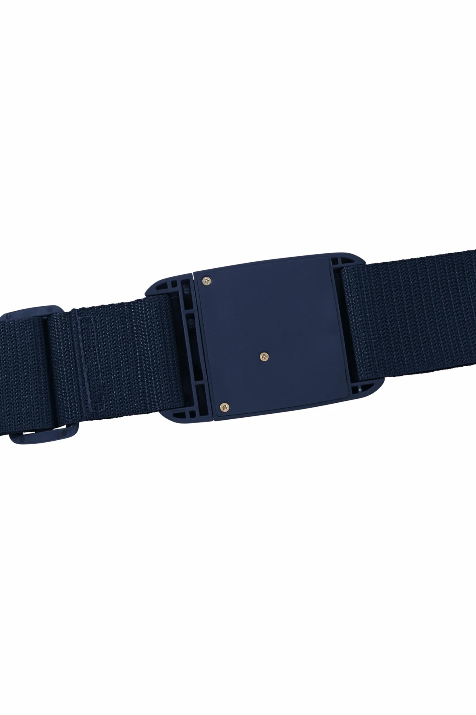 Samsonite TA Revolution – Pas Bagażowy z Zamkiem TSA, Regulowany 50mm, Wytrzymała Klamra, Bezpieczny Pas na Walizkę do Podróży, Niebieski (Midnight Blue)