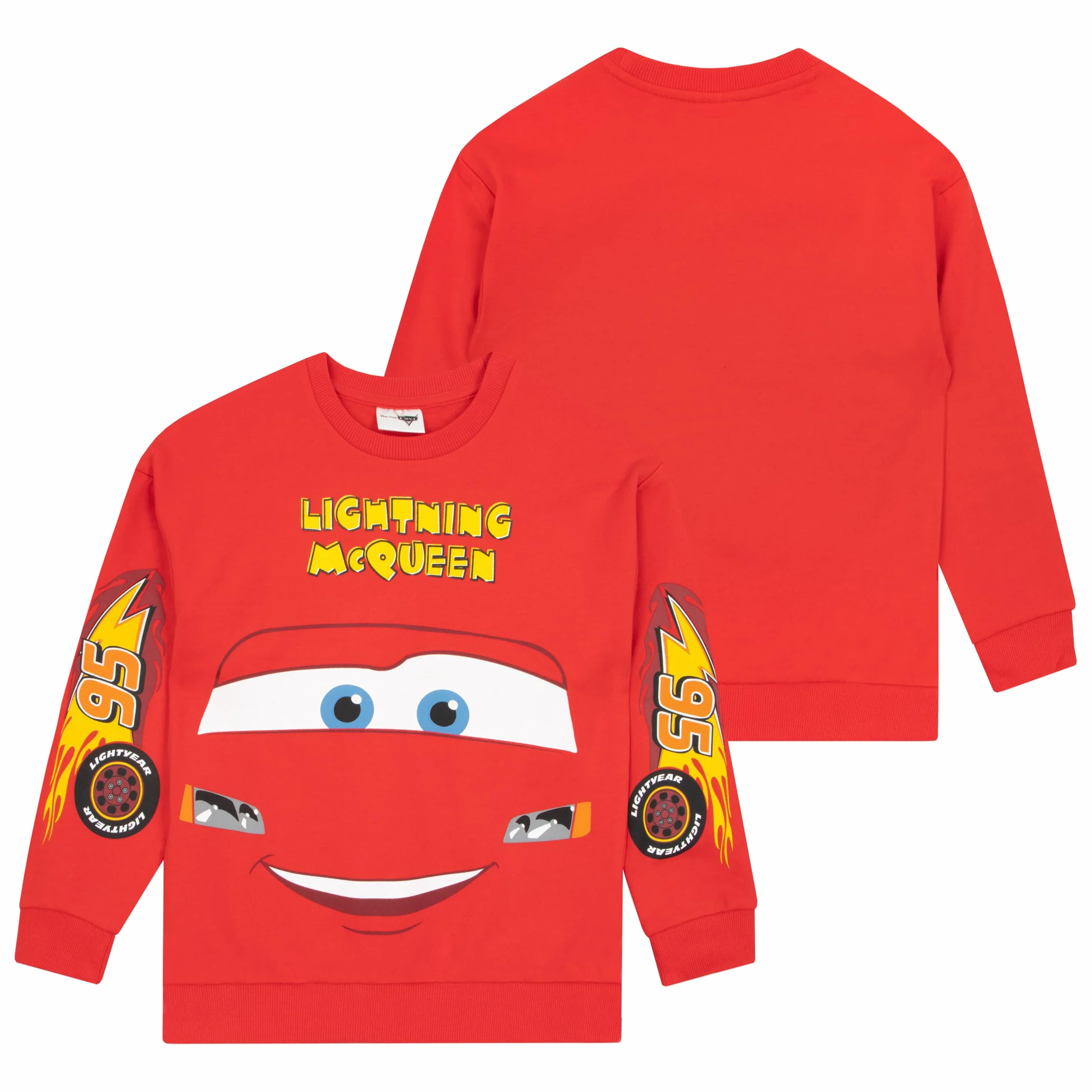 Disney Cars Bluza Chłopców | Sweter Lightning McQueen | Ubrania Lightning McQueen | Bluzy Dla Chłopców