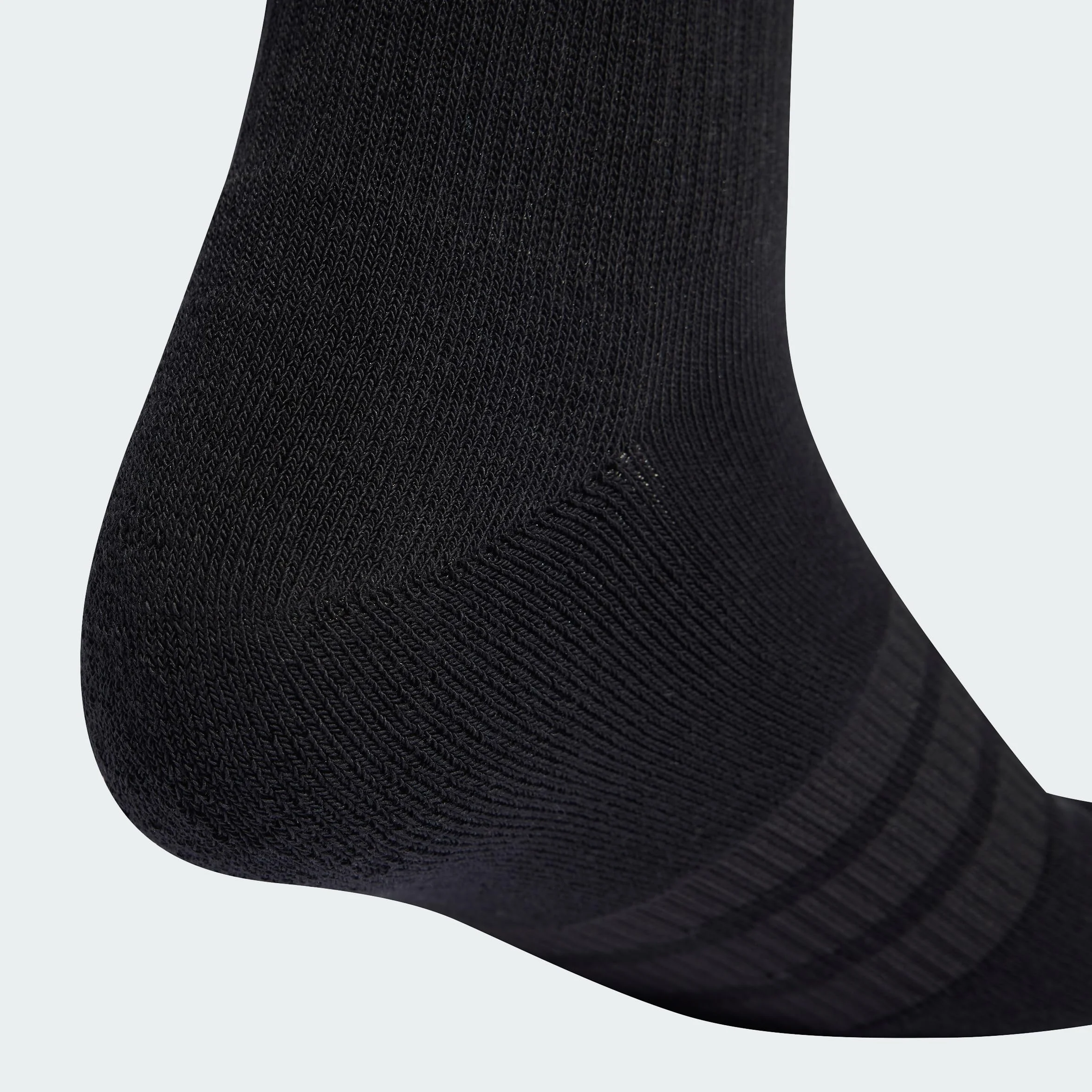adidas Uniseks Cushioned Sportswear Crew Socks 3 Pair Pack, black/black/white, 45-48