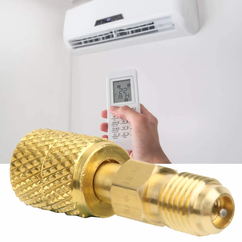 Adapter manometru 5/16, adapter węża ssącego 5/16 do pompy R32 R410A R22 do 1/4 SAE R410A AC 1/4 cala męski SAE do 5/16
