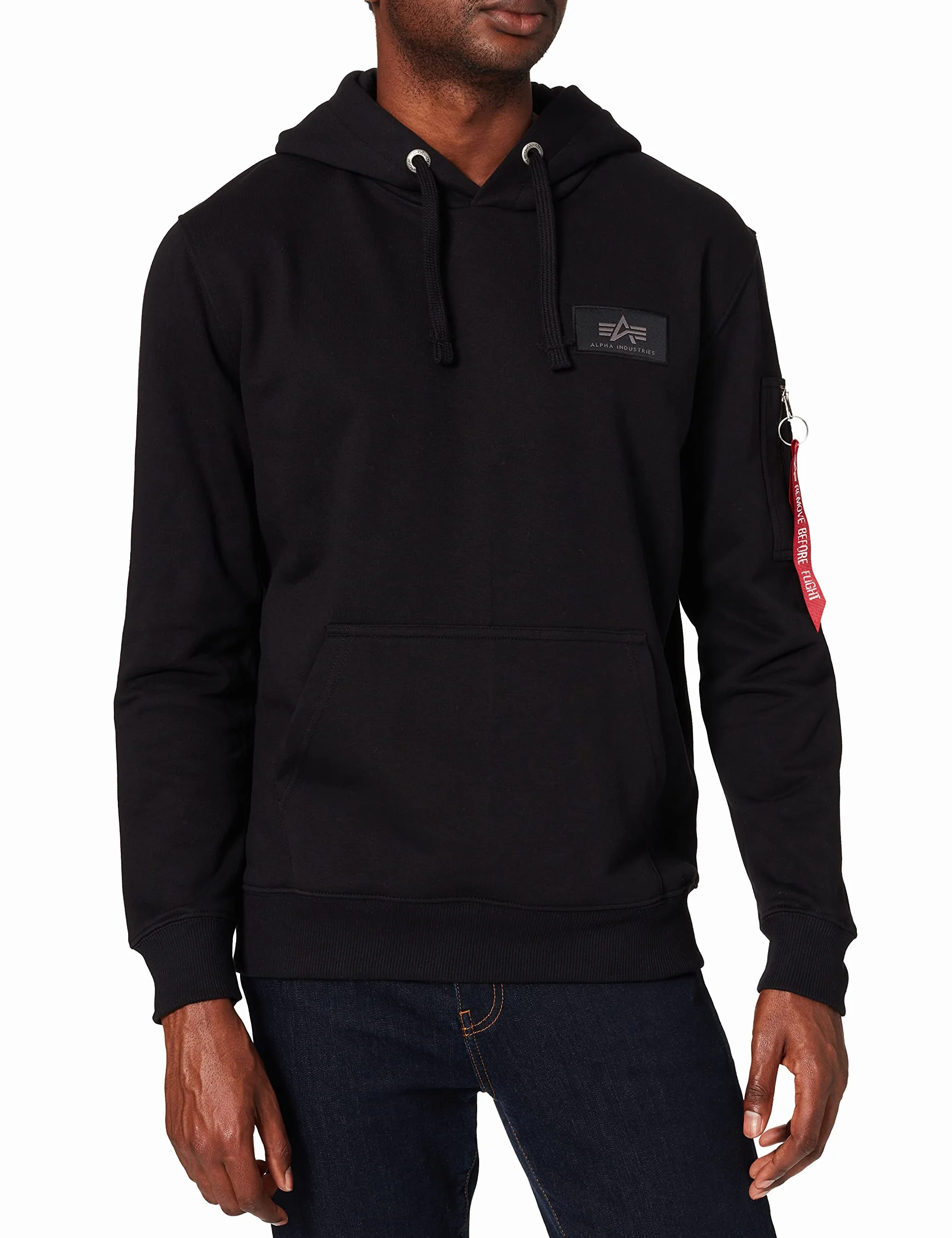 ALPHA INDUSTRIES Bluza sportowa Mężczyźni Back Print Hoody