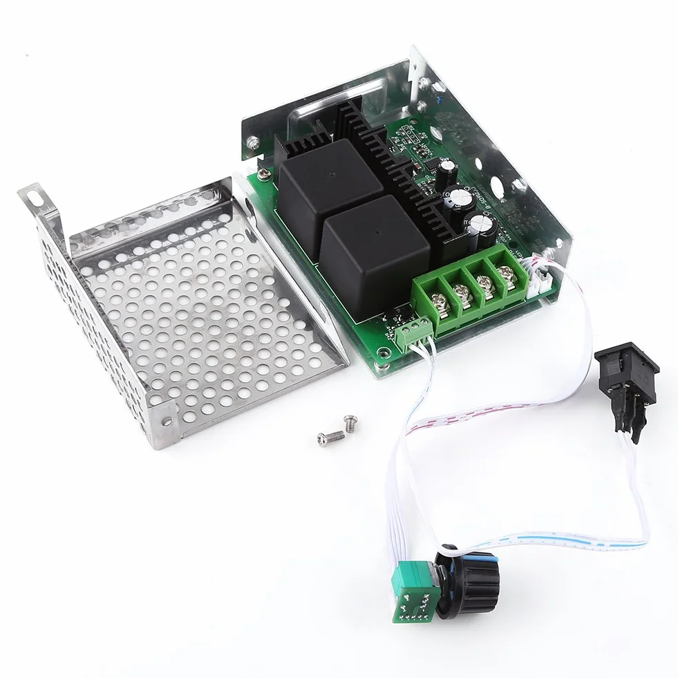 Regulator silnika DC PWM odwracalny 12 V 24 V 36 V 40 A przełącznik regulatora prędkości silnika o wysokiej mocy CCM6Ds-B