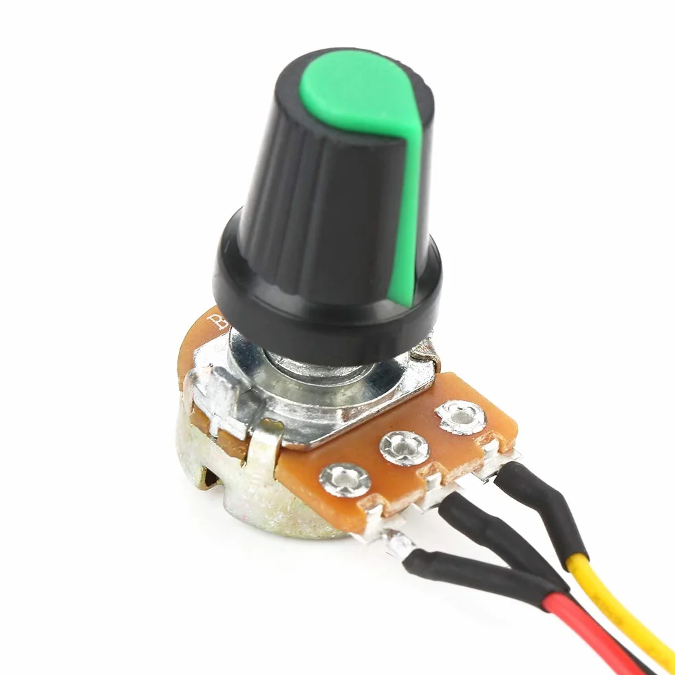 6V-90V 15A DC Kontroler prędkości silnika PWM, uniwersalny regulowany przełącznik prędkości sterownika płytka modułu regulatora z pokrętłem potencjometru do PCL 0.01-1000W Fans Power