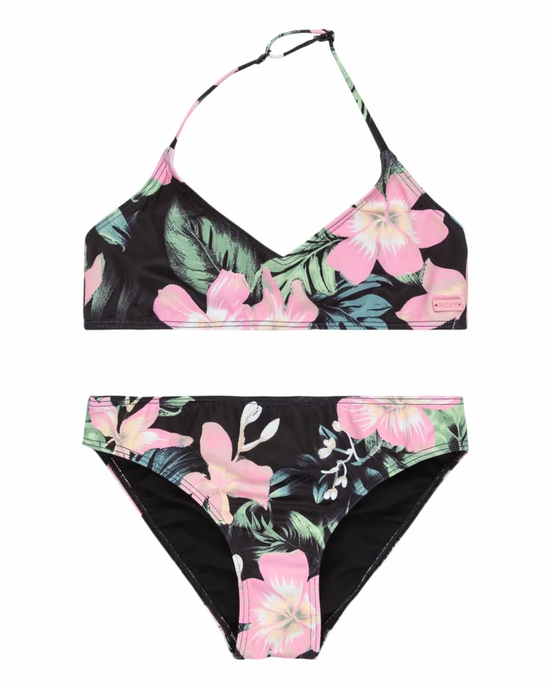 Roxy Garnitur dwupokojowy SHADOW FLORAL BRASIC TRI SET Girls Black 16