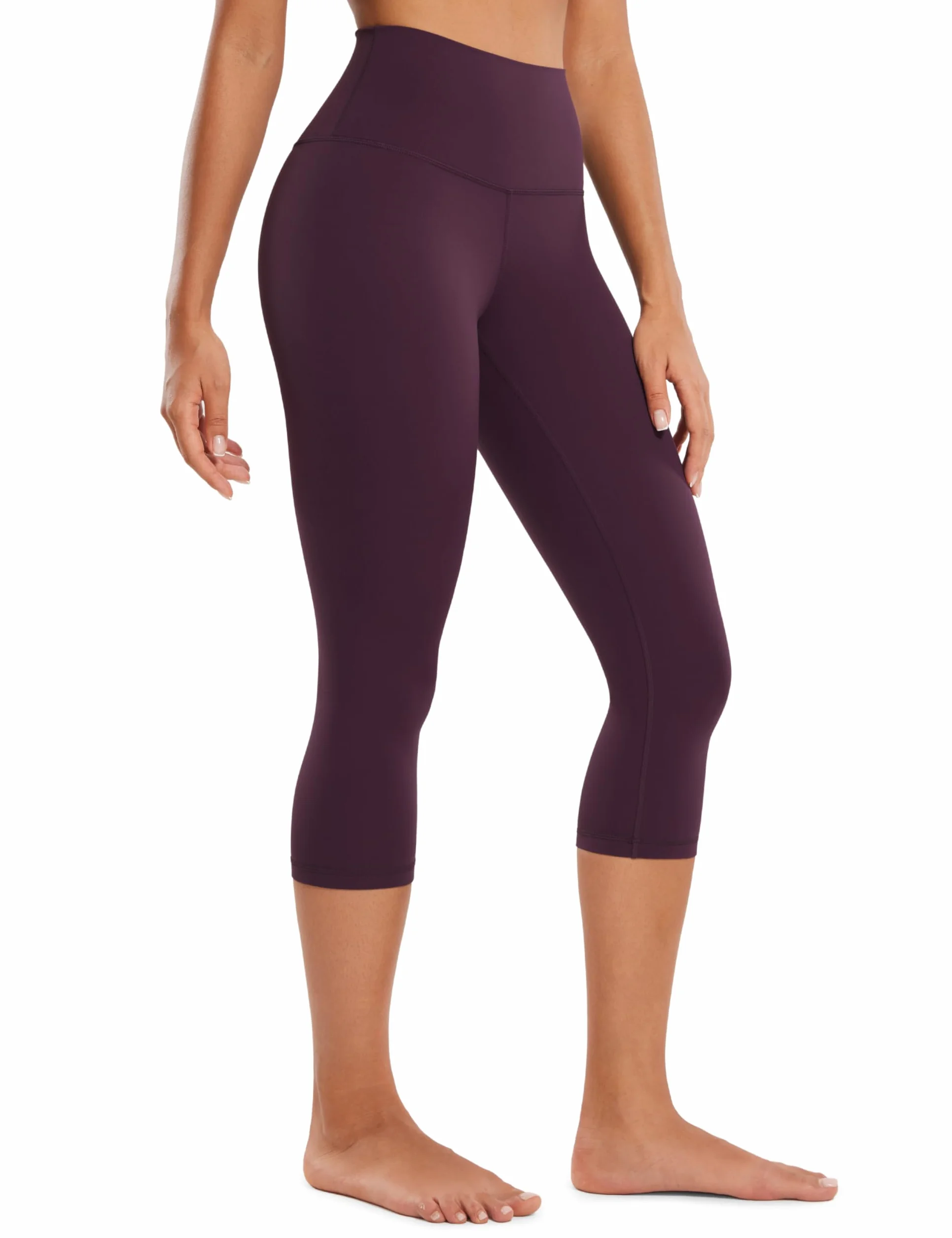 CRZ YOGA Damskie legginsy Butterluxe z wysokim stanem i 19 cali - spodnie do jogi Butter Soft Capris
