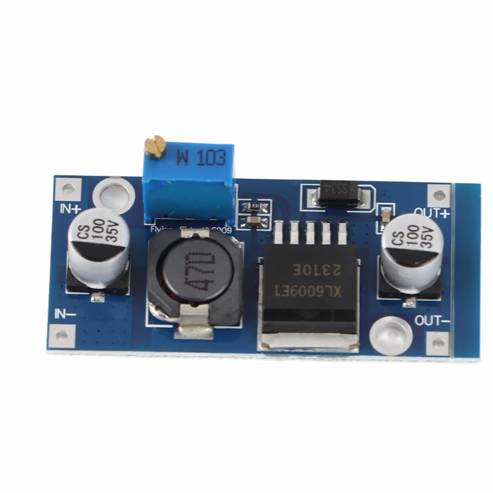 Moduł konwertera Boost XL6009E1 DC na DC 3-32 V do 5-35 V moduł konwertera napięcia wyjściowego, regulowany regulator napięcia podwyższającego moc