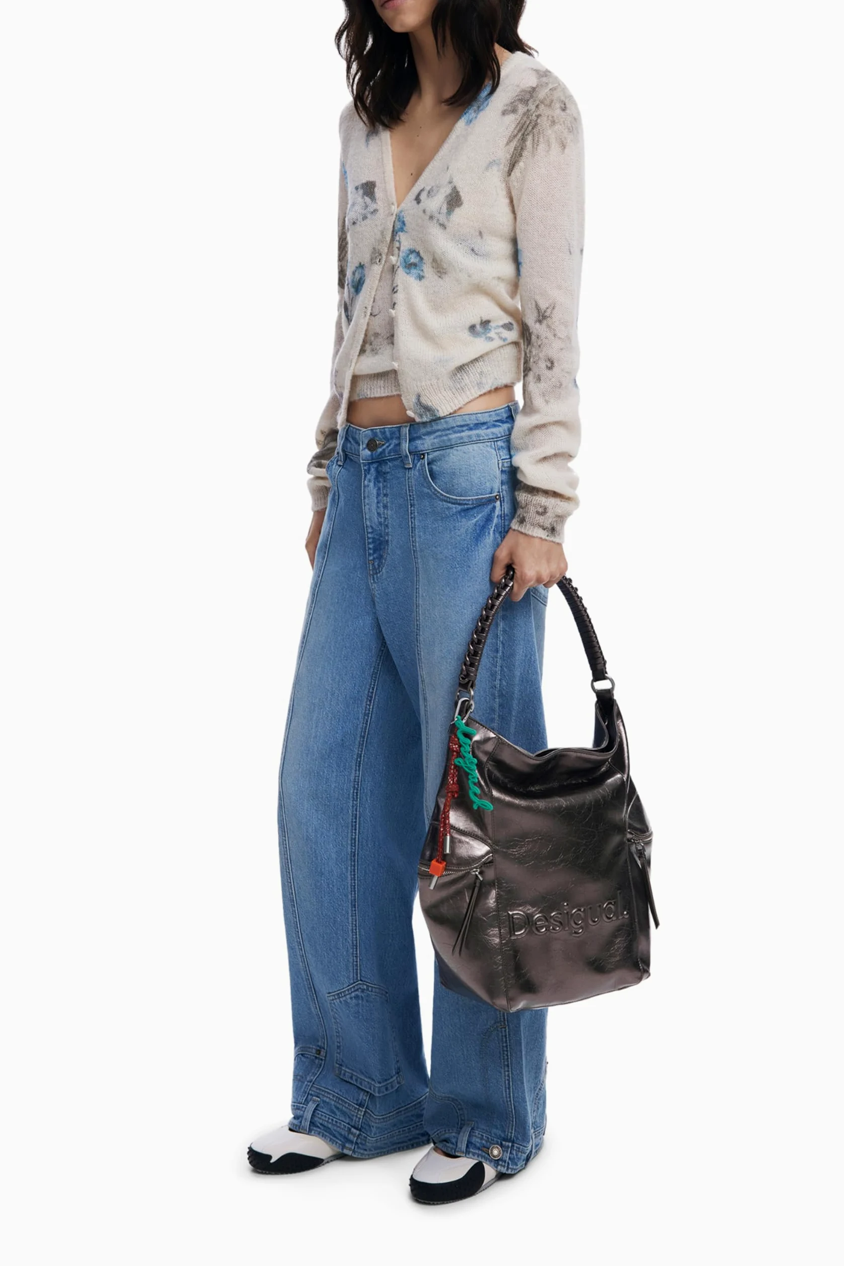 DESIGUAL ZAINO DONNA BRONZO