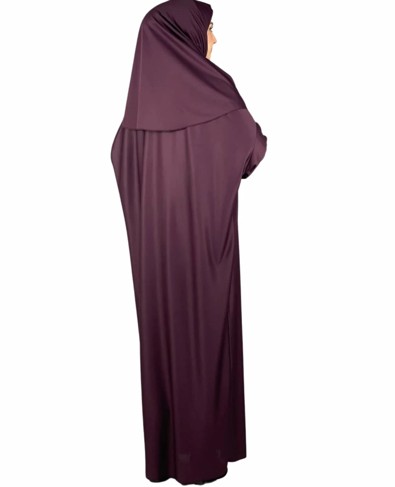 Prien Damska sukienka modlitewna z hidżabem dywan Tasbih muzułmański zestaw islamskie ubrania Abaya Jilbab Dubai Kaftan na Eid Ramadan