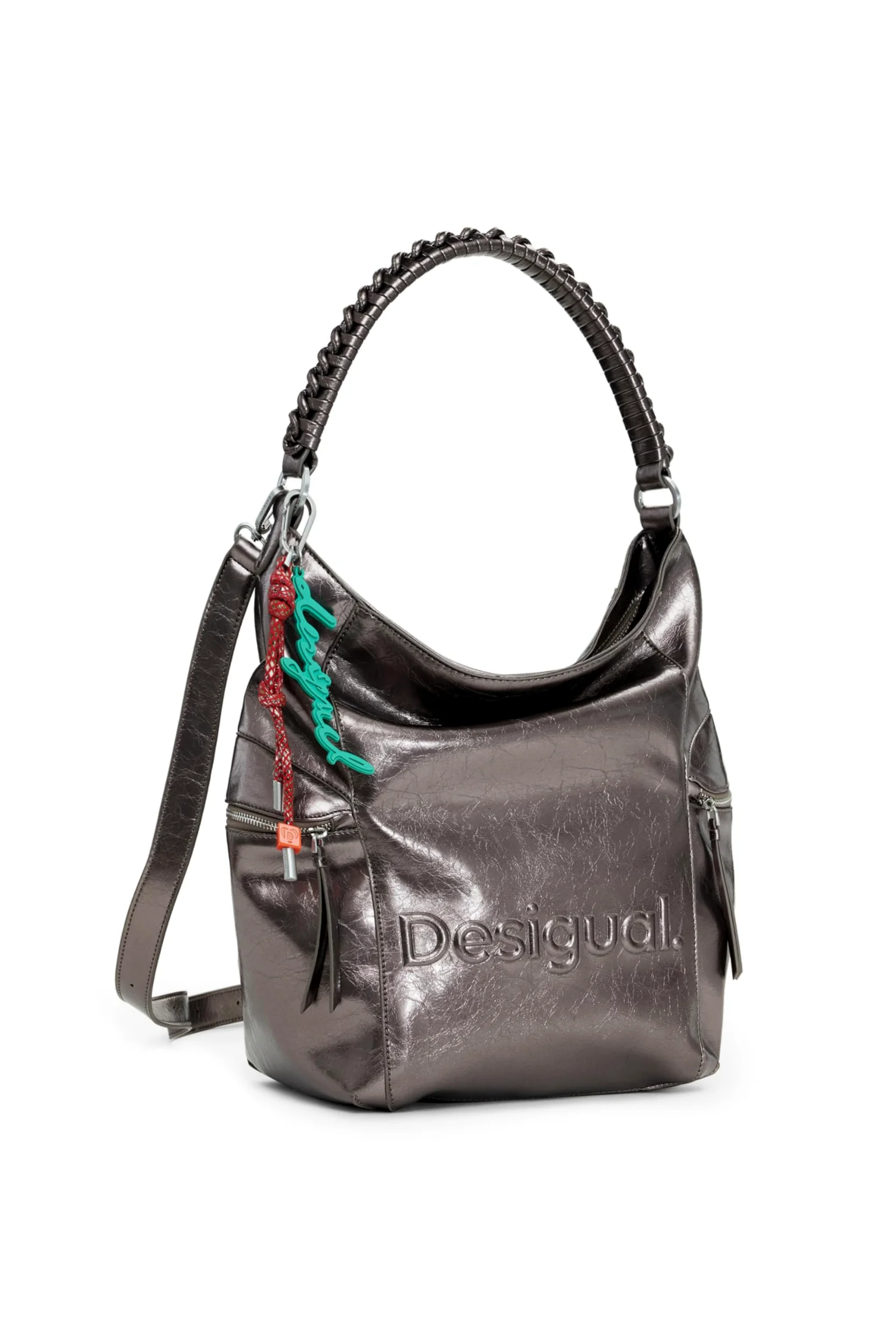 DESIGUAL ZAINO DONNA BRONZO