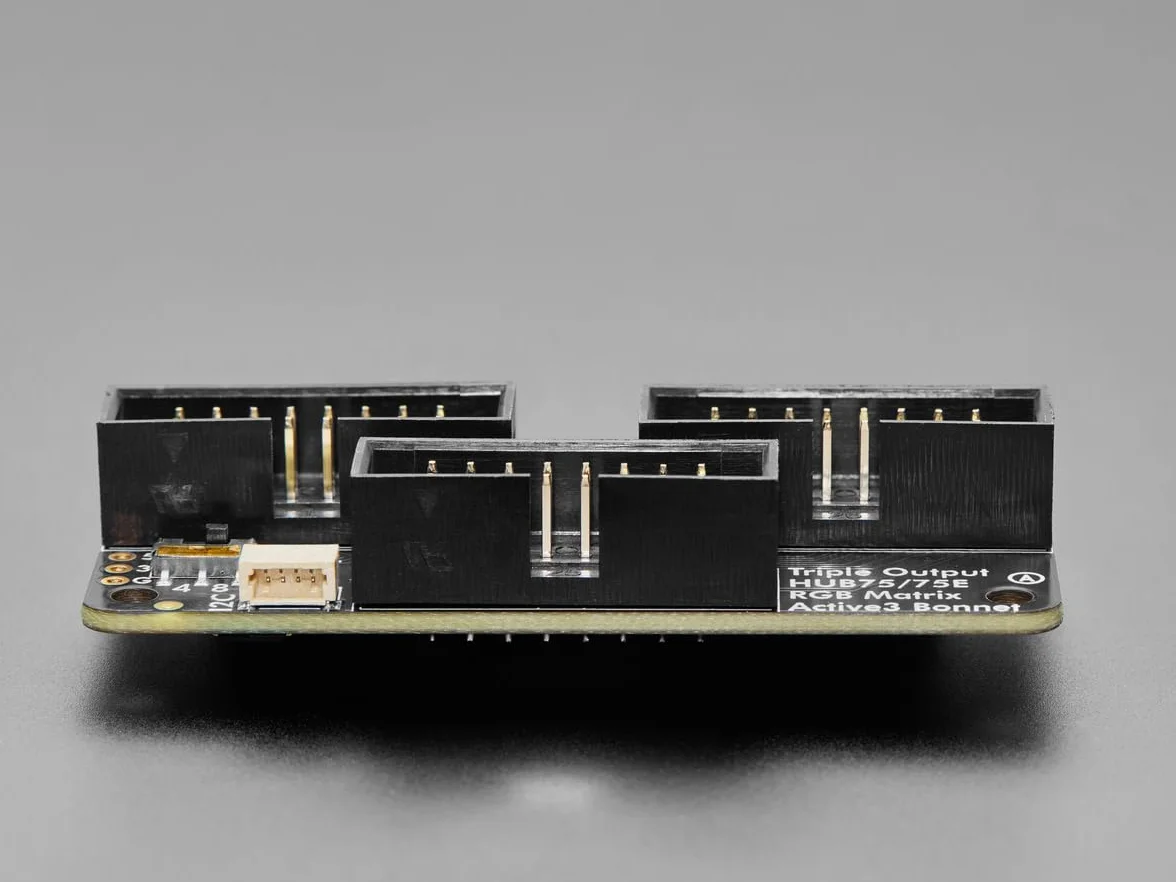 Adafruit Potrójna Matryca LED na Raspberry Pi i matryce HUB75, 6358