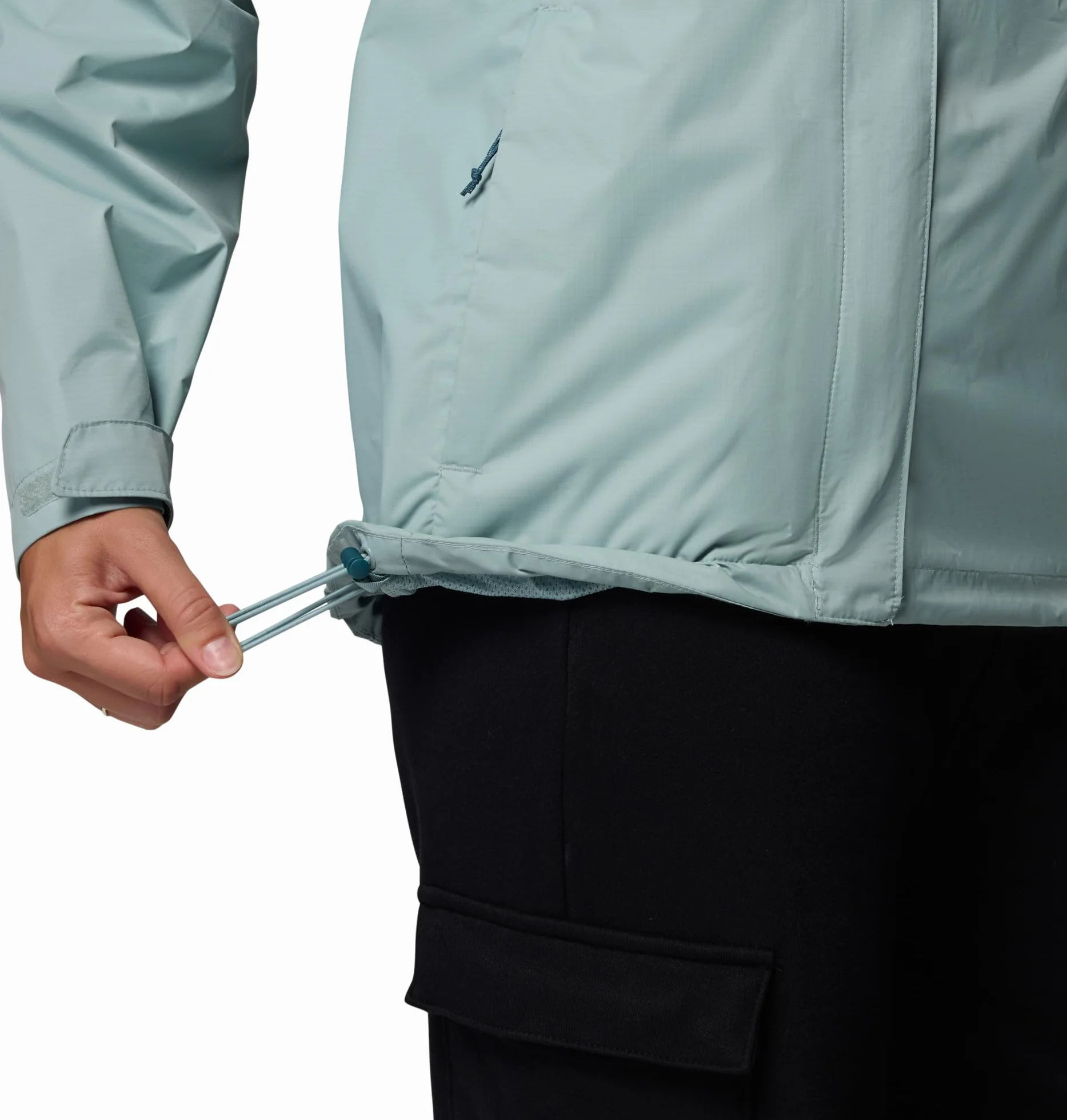 Columbia Damska kurtka Pouring Adventure 3, wodoodporna, niebieska, L