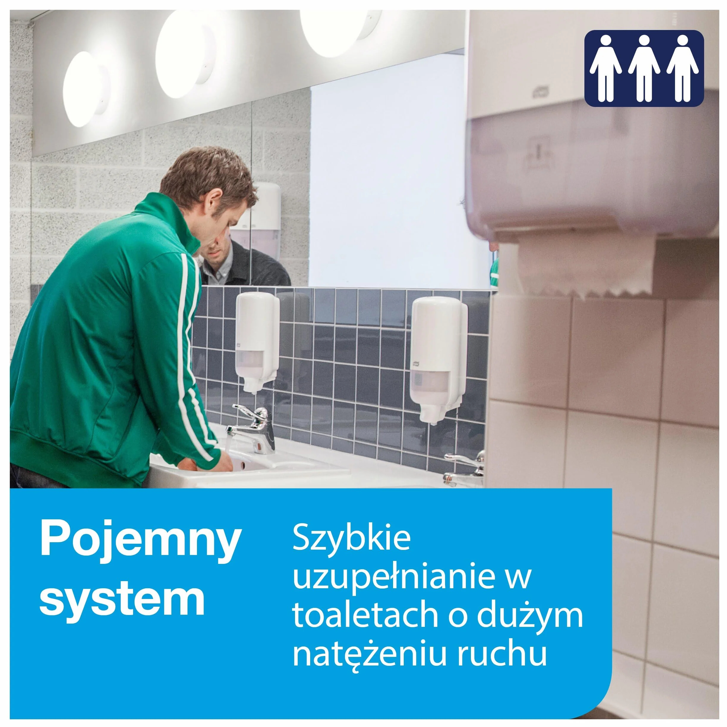 Tork Matic dozownik do ręczników papierowych w roli, biały, H1, wskaźnik zużycia, linia Elevation, 551000