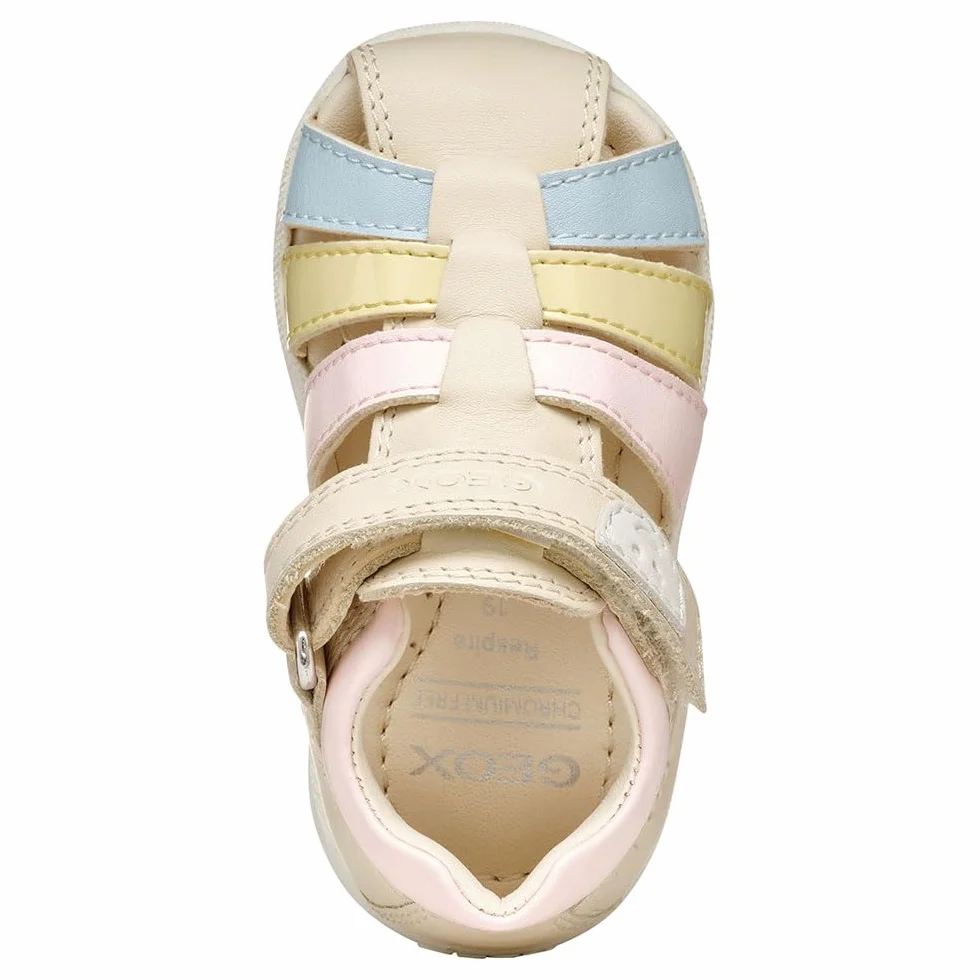 Geox Niemowlęta - dziewczynki B Sandal Macchia GirSandały