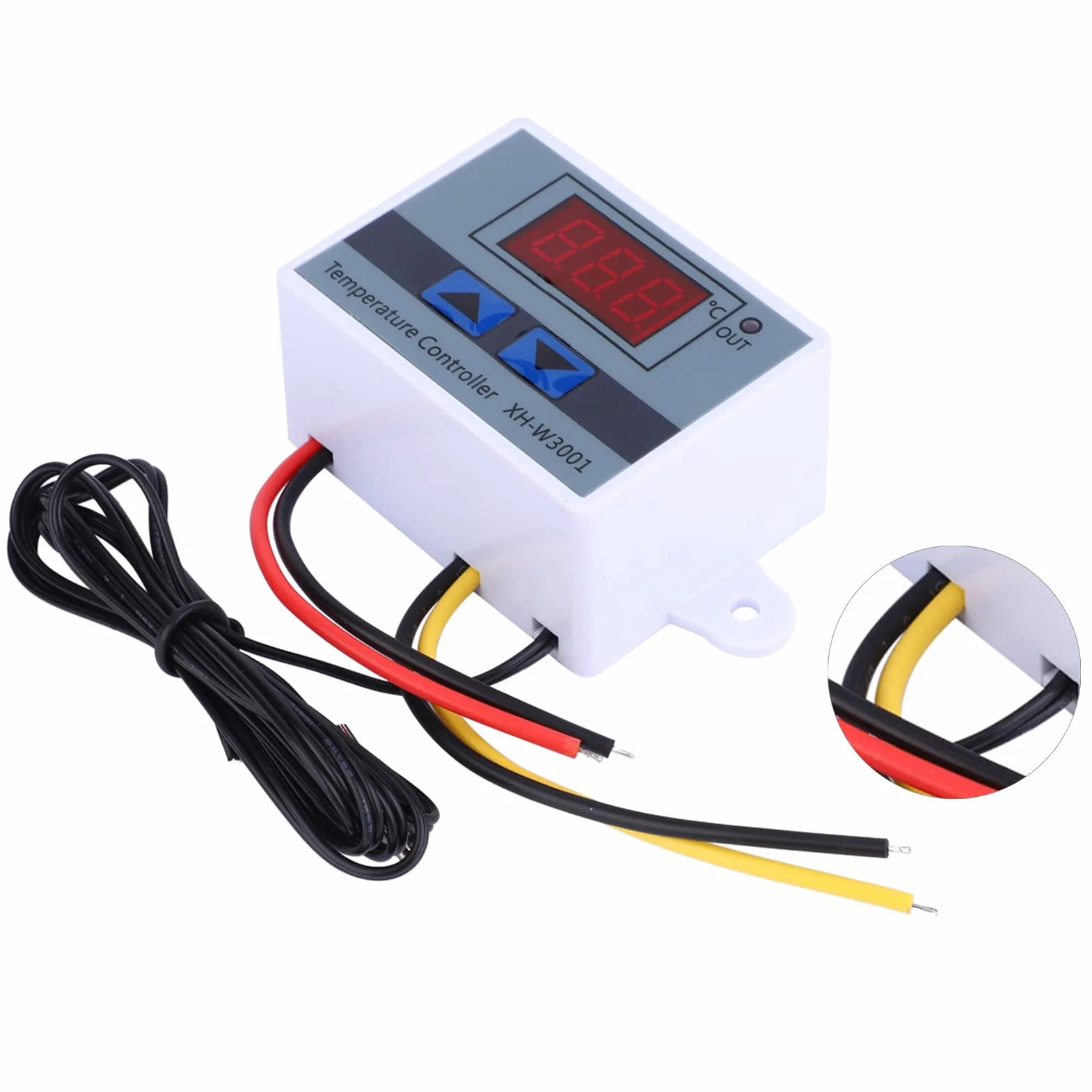 12V Przełącznik Temperatury Termostat 12 Woltów Pour Vr Dc 12V 120W Cyfrowy Regulator Temperatury Przełącznik Termostatu z wodoodporną sondą Czujnika