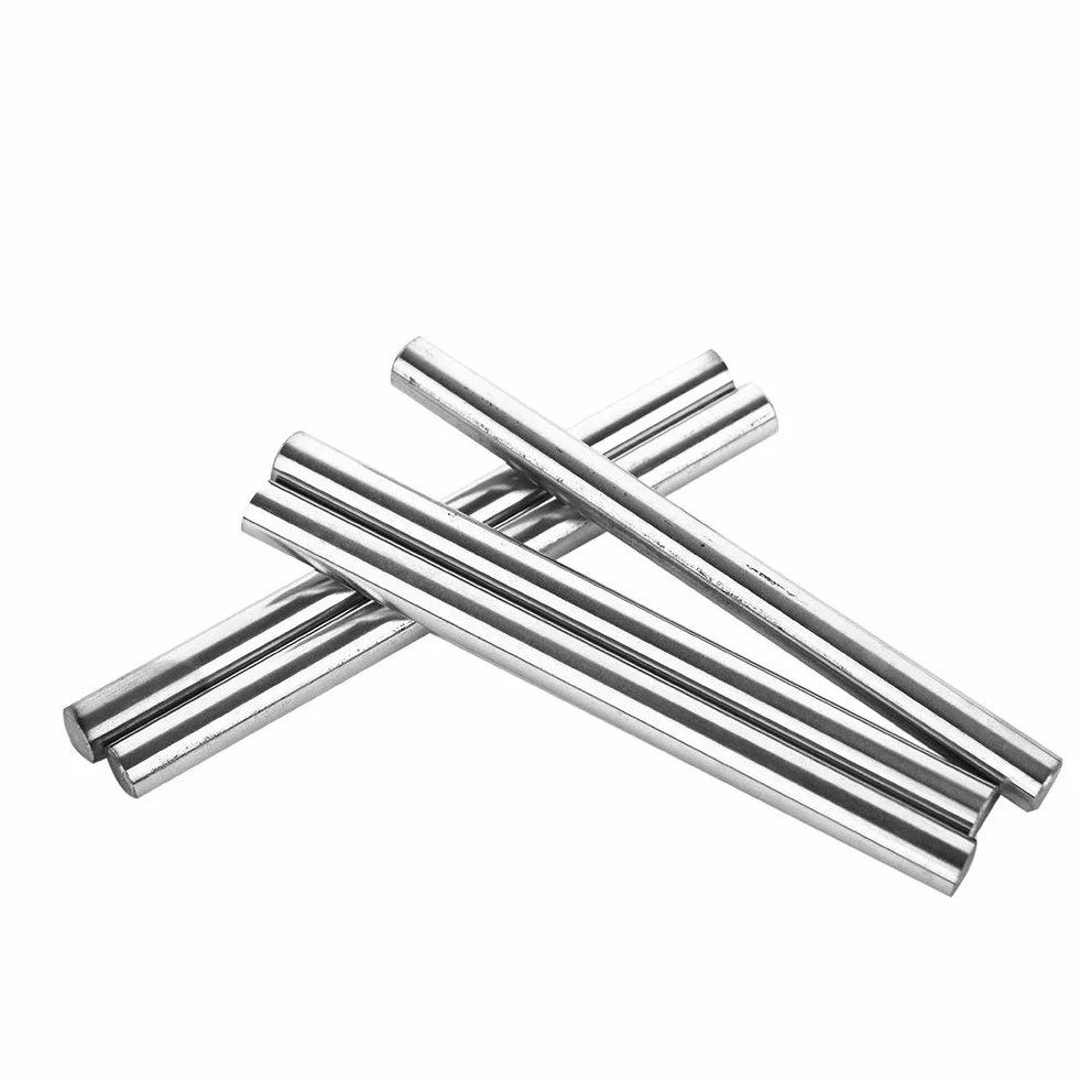 DollaTek 5 szt. 8 mm średnica pręta 100 mm stalowy cylindrowy liniowy wałek liniowy oś optyczna