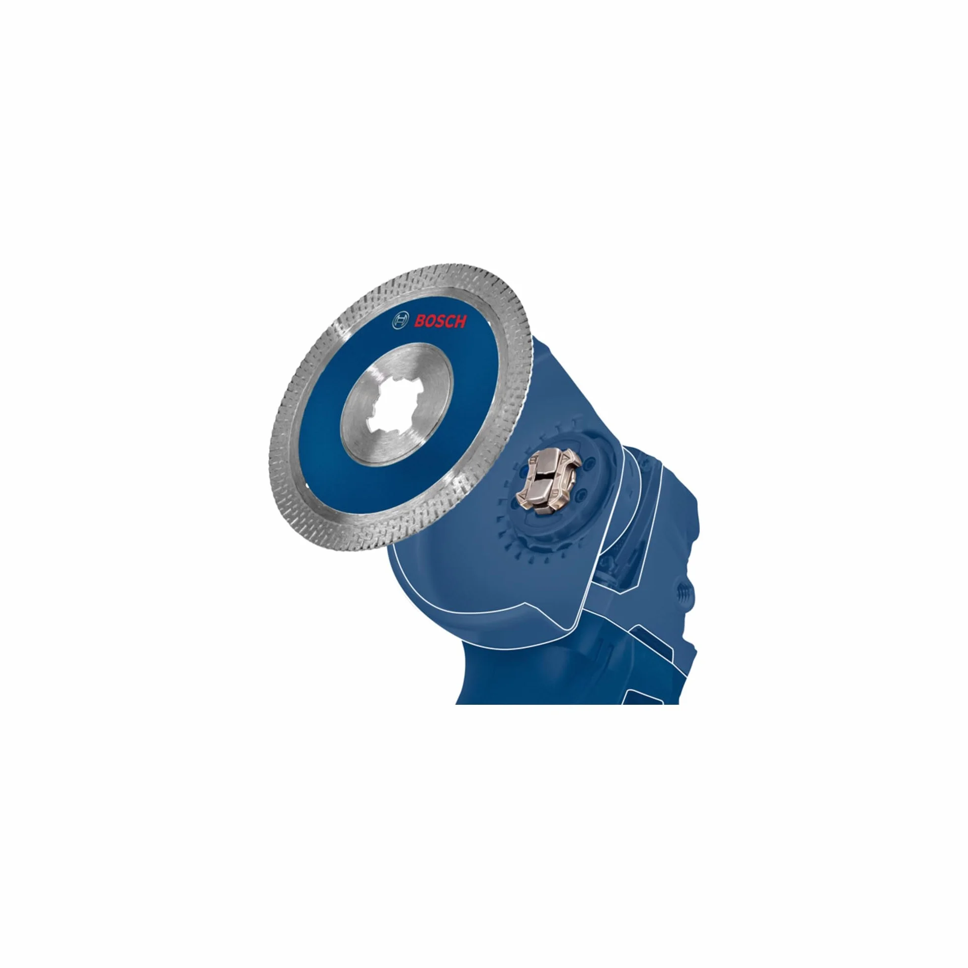 Bosch Professional Tarcze ścierne z włókniny z systemem X-LOCK, Ø 125 mm, G 24, R444, Expert for Metal, 1 szt. D= 125 mm; K= 24