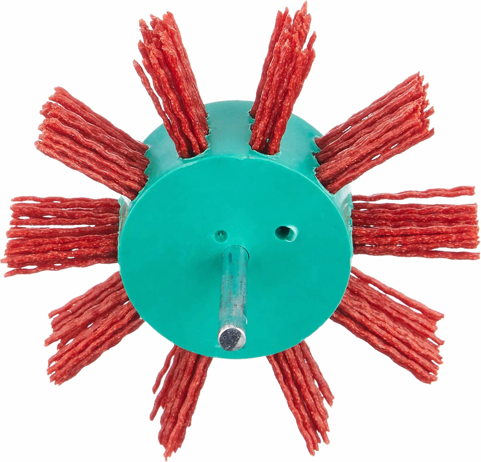 Connex COM219100 szczotka wachlarzowa 100 mm, nylon czerwony