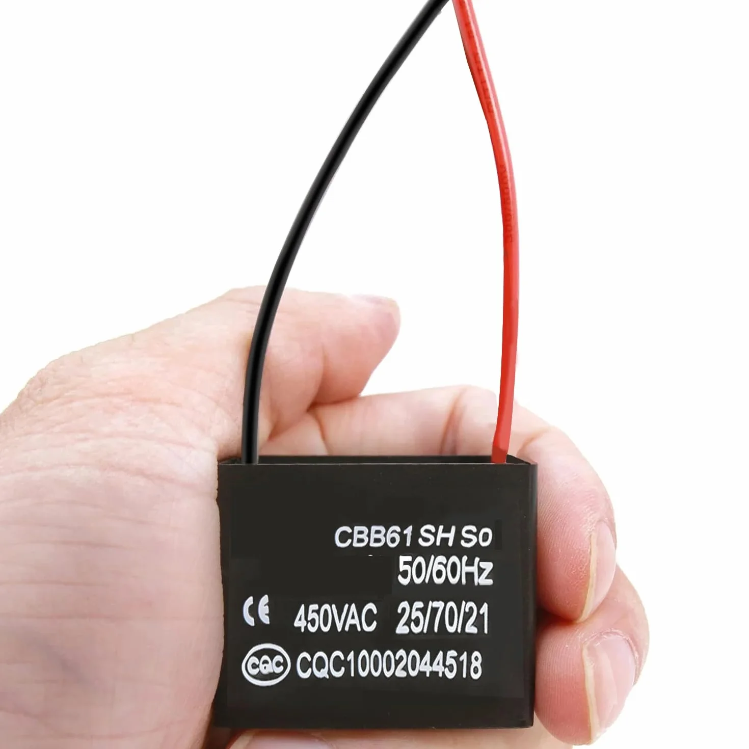 DollaTek 2 szt. CBB61 1.2uF 450V AC 50 / 60Hz wentylator silnika pr?du kondensatora