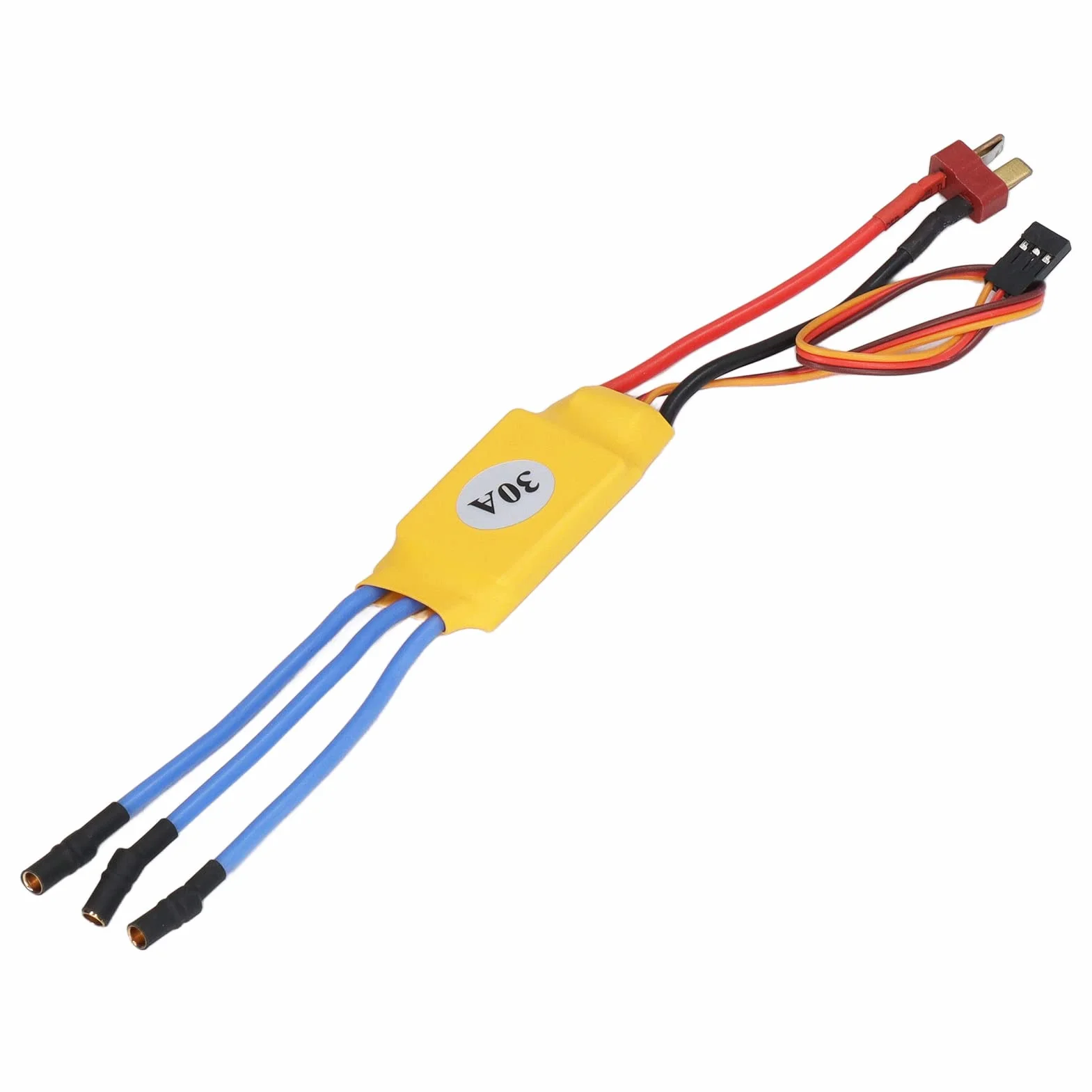 Silnik Bezszczotkowy Elektryczny Regulator Prędkości 30A Wysokie Obroty Automatyczna Adaptacja Przepustnicy Stabilny Silnik Bezszczotkowy ESC dla Elektrowni