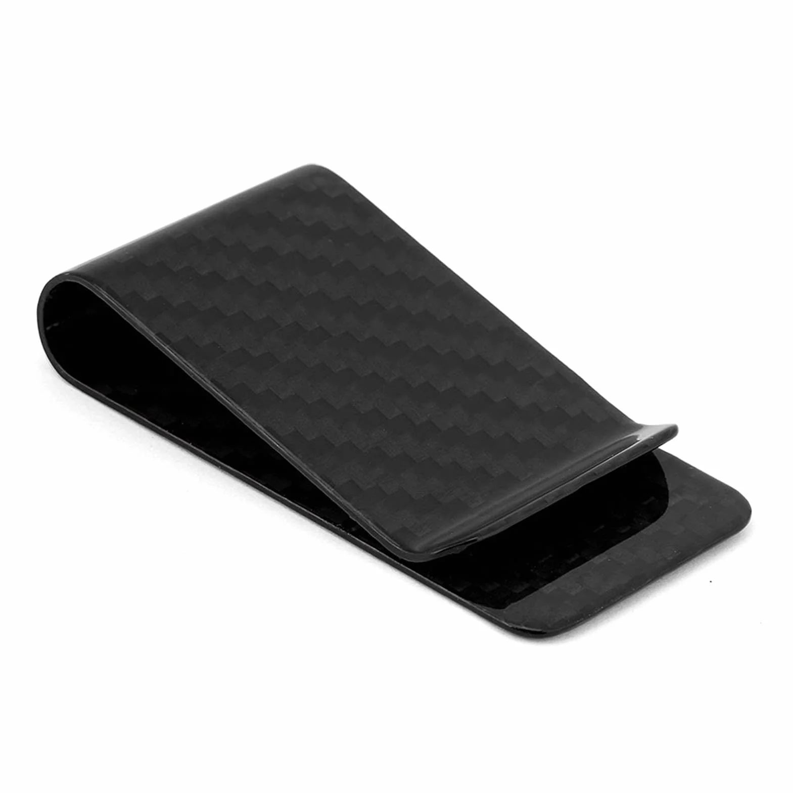 Uchwyt na pieniądze z klipsem, ultralekki Carbon Fiber Business pieniądze, klips na karty kredytowe
