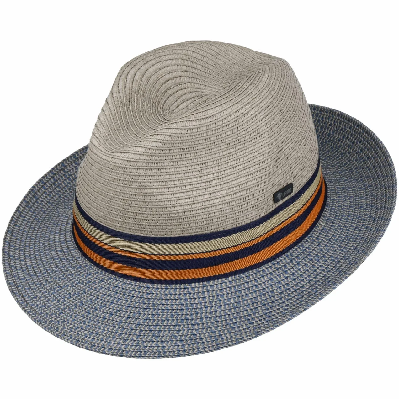 LIPODO Corinaldo Kapelusz Bogart Fedora Wyprodukowano we Wloszech Meski Wiosna Lato