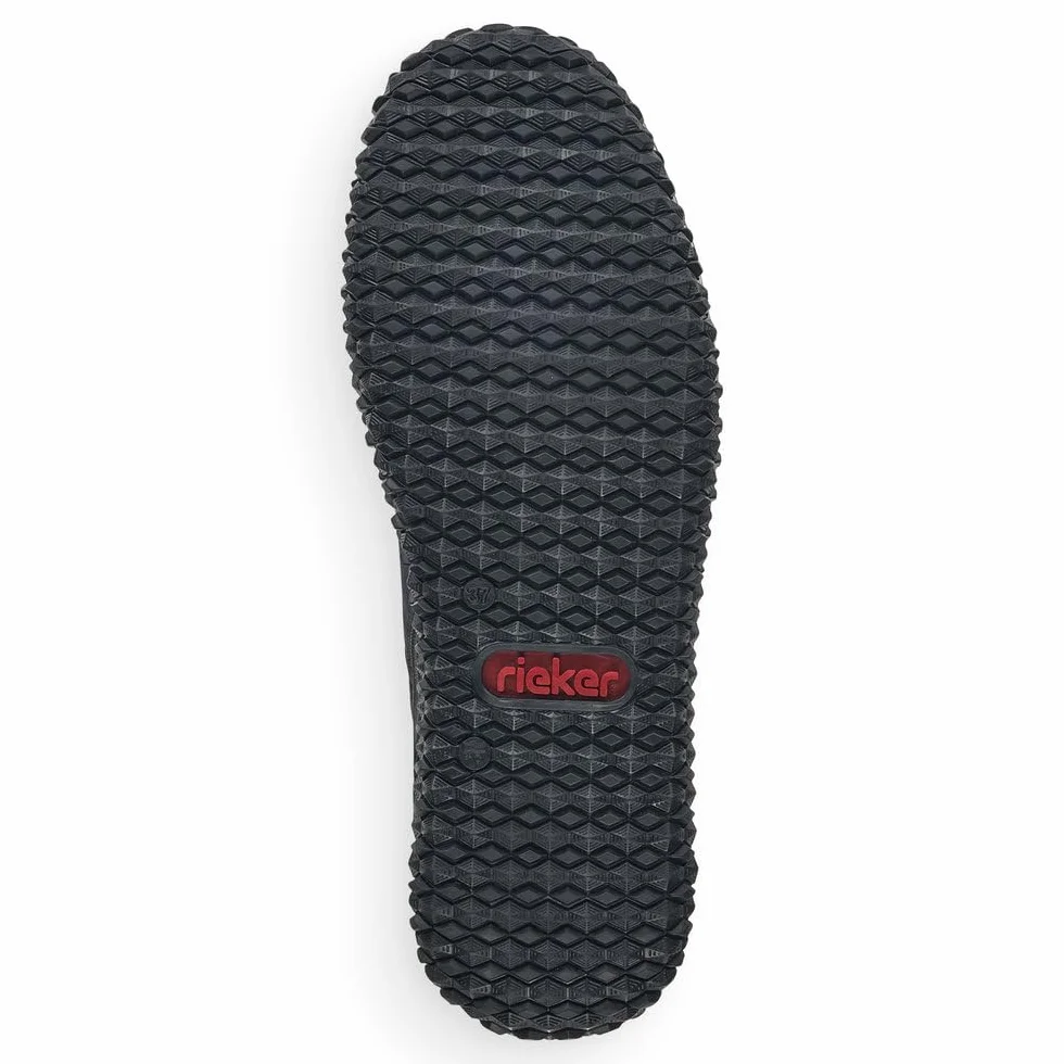 Rieker Y9131 - Modne botki. Kobiety