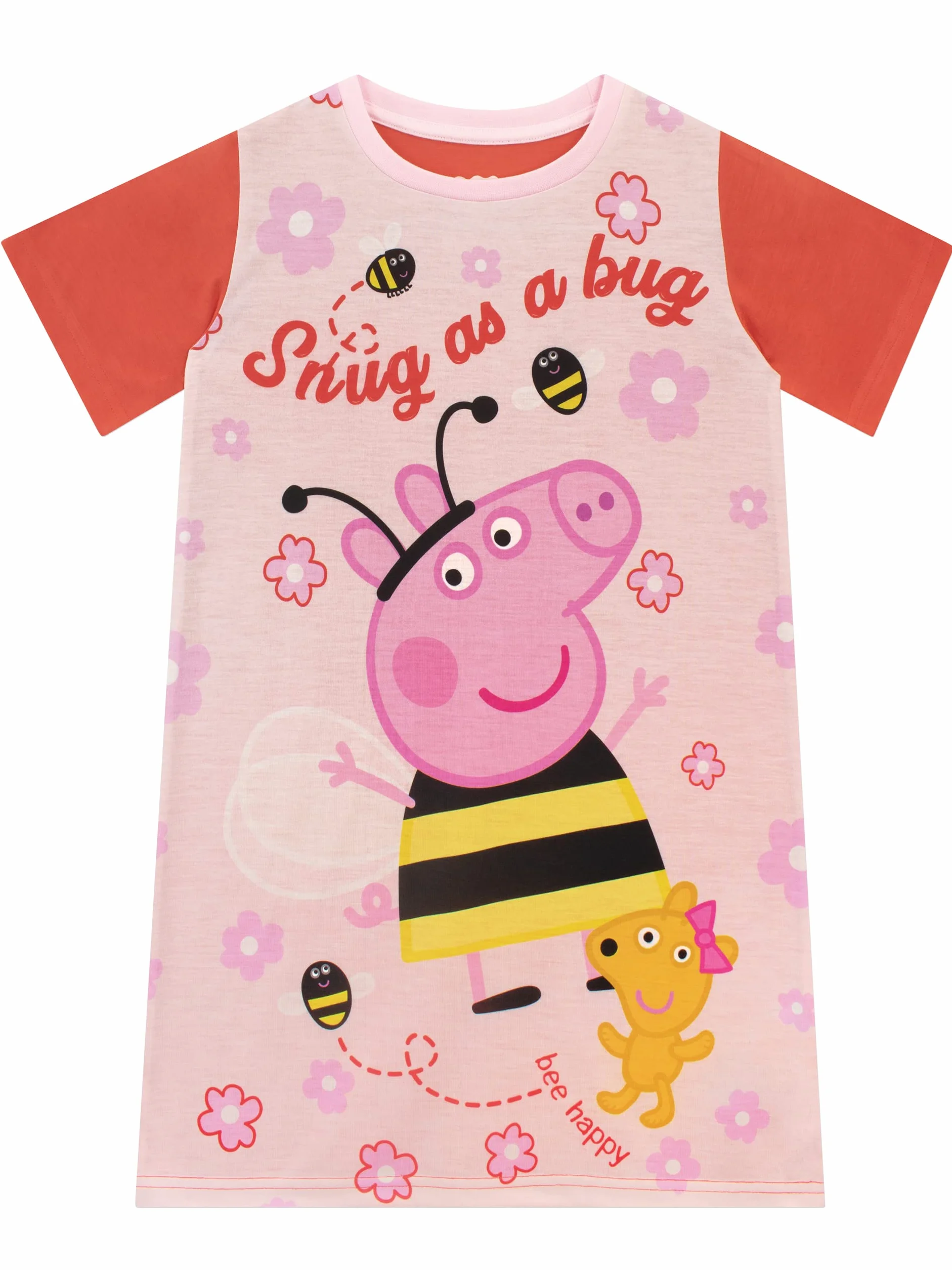 Peppa Pig Dziewczyny Koszula Nocna Świnka Peppa