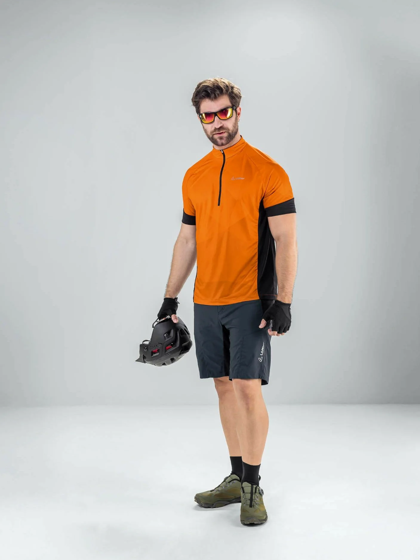 LÖFFLER Bike Shorts Evo Comfort Stretch Light męskie - 23504 - spodenki rowerowe z wkładką