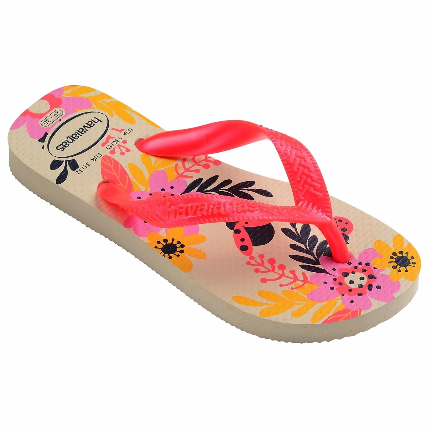 Havaianas Unisex Kids Flores klapki japonki