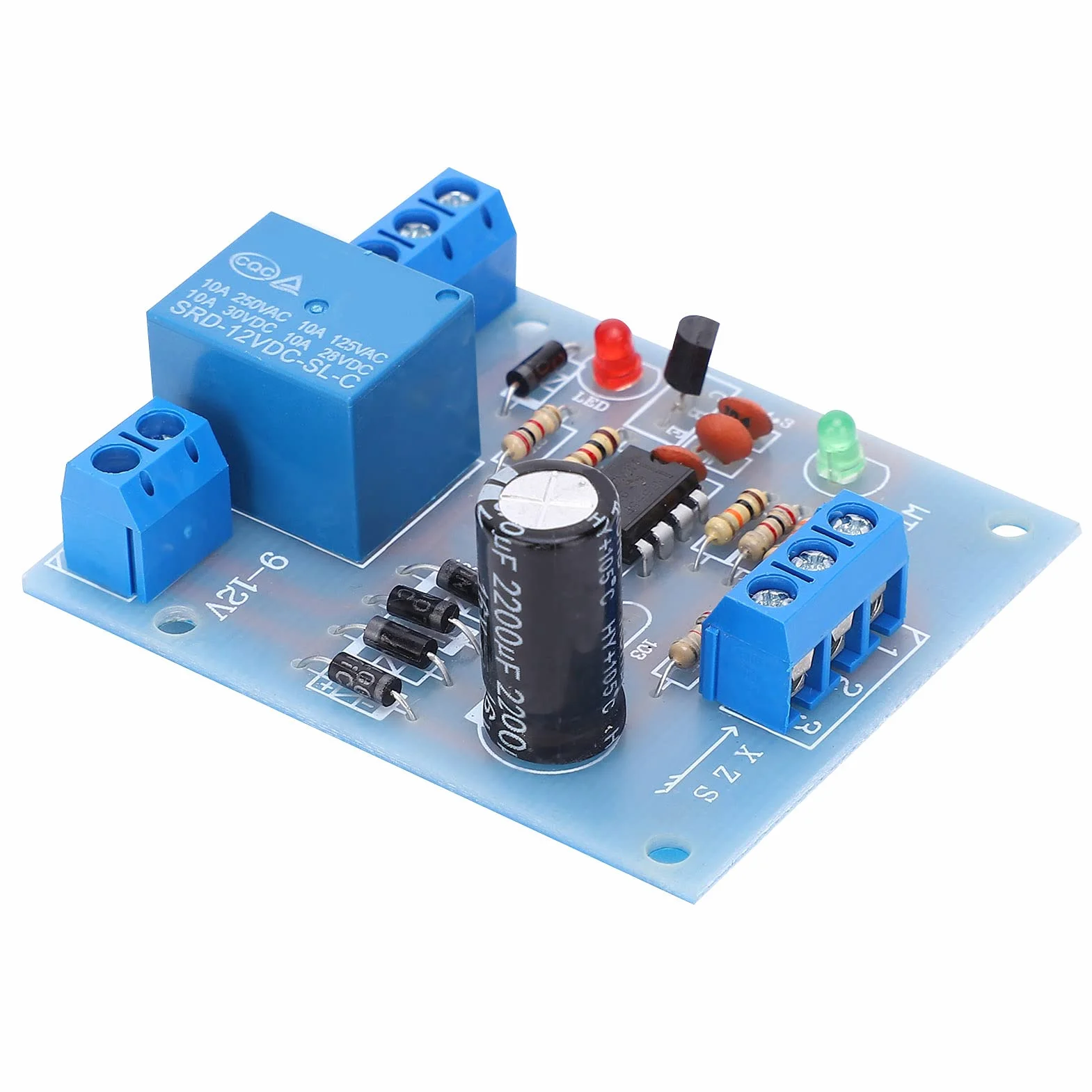 Czujnik Poziomu Cieczy 12V Elektroniczny z PCB - Moduł Przełącznika do Wykrywania i Kontroli Poziomu Wody dla Pomp Laboratoryjnych w Płynach