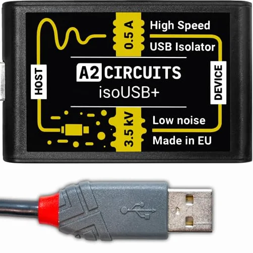 USB Isolator High Speed 480M | isoUSB+ v2 | 500 mA 3750 V | Made in EU