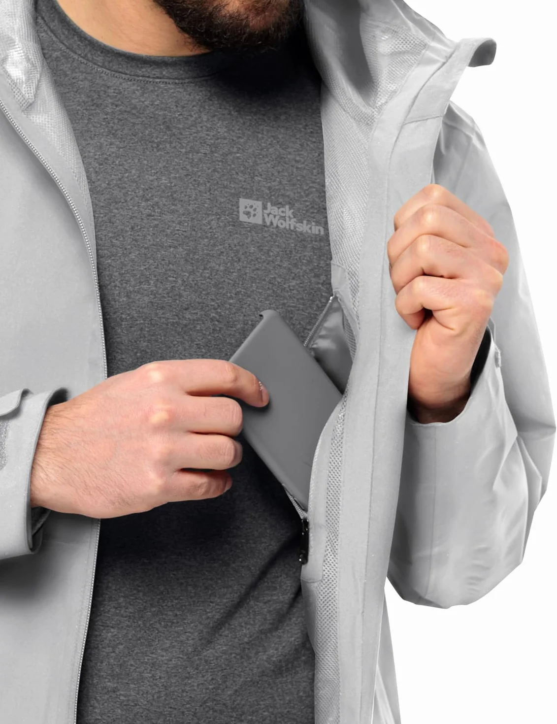Jack Wolfskin Kurtka Mężczyźni Robury 2l Jkt M