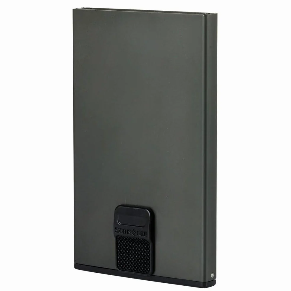 Samsonite Alu Fit SLG - Card Case, 10,2 cm, szary (antracyt)
