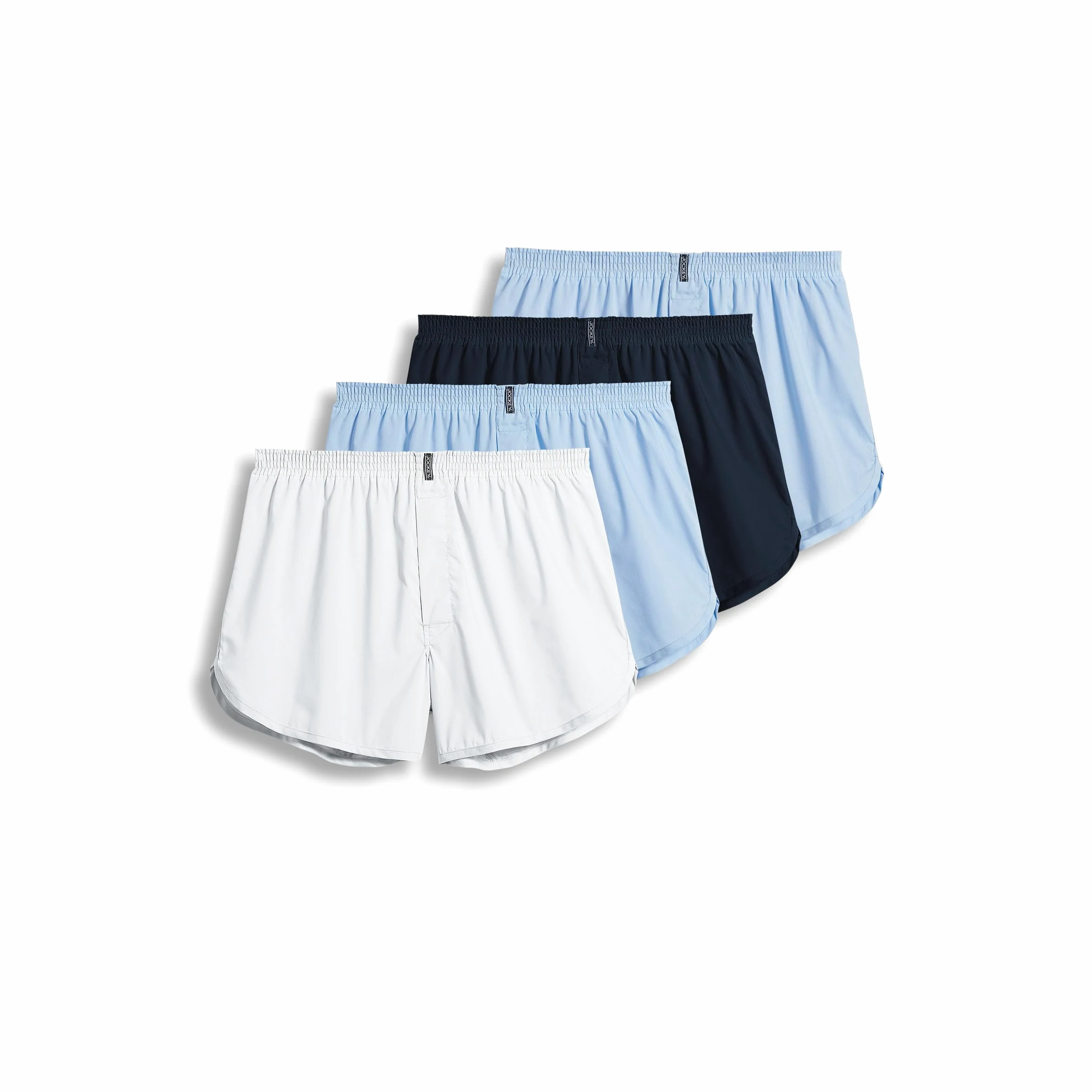 Jockey Męskie zwężane bokserki, nogawka 13 cm, zestaw 4 szt.