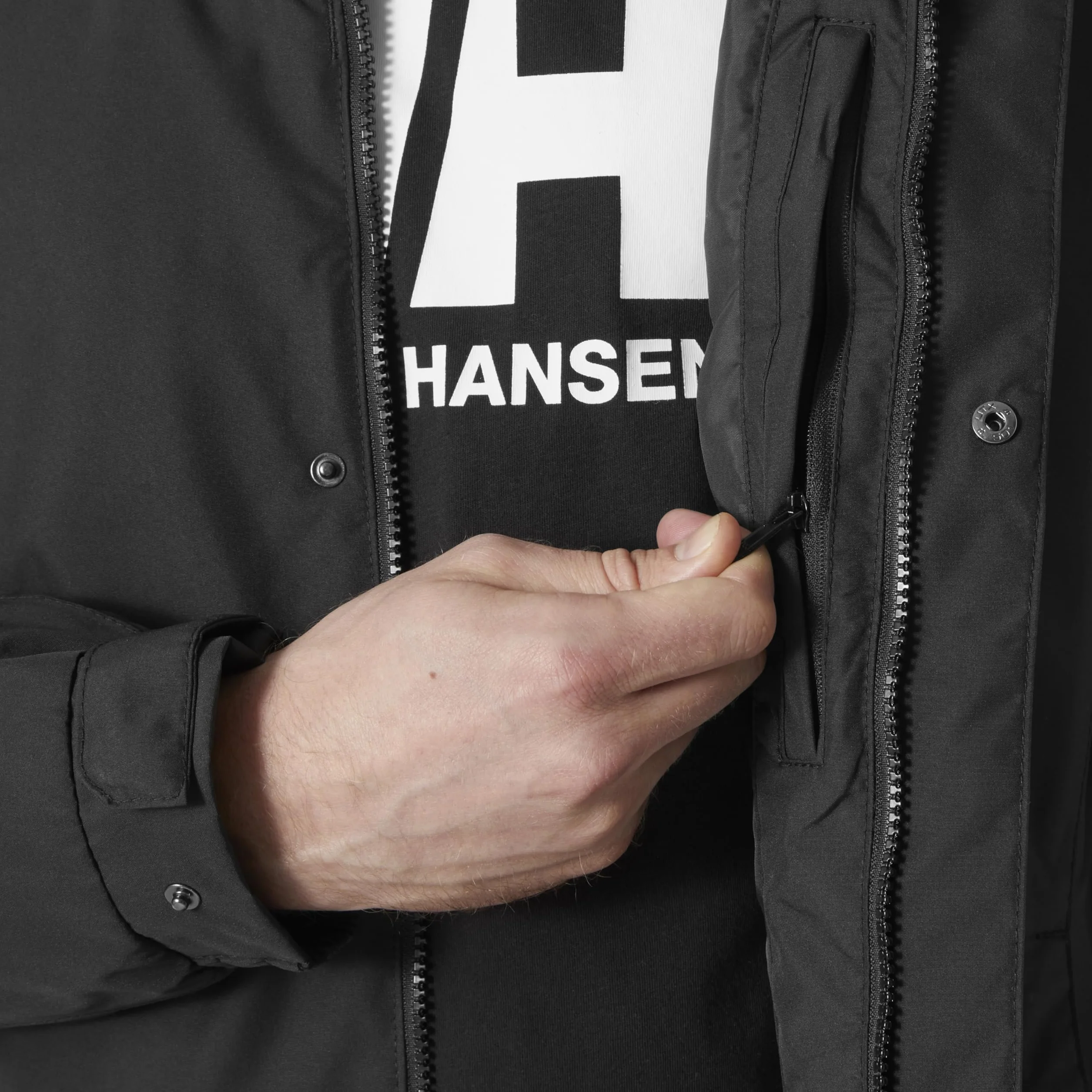 Helly Hansen Mężczyźni Dubliner Waterproof Jacket Kurtka Wodoodporna Czarny L