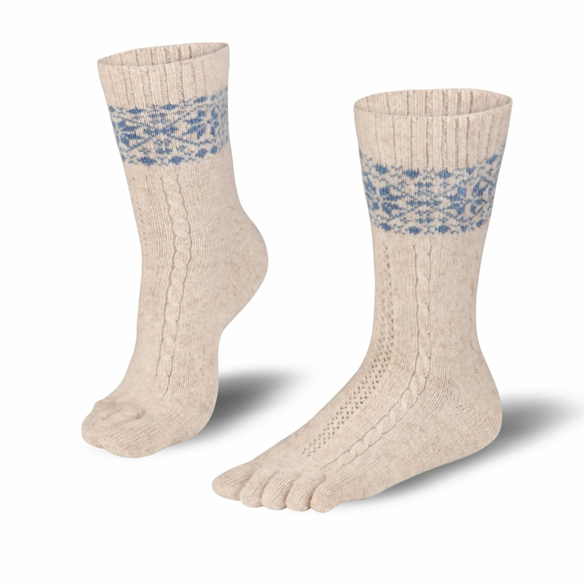 Knitido Naturals Merino i Cachemere | Bardzo ciepłe zimowe skarpety