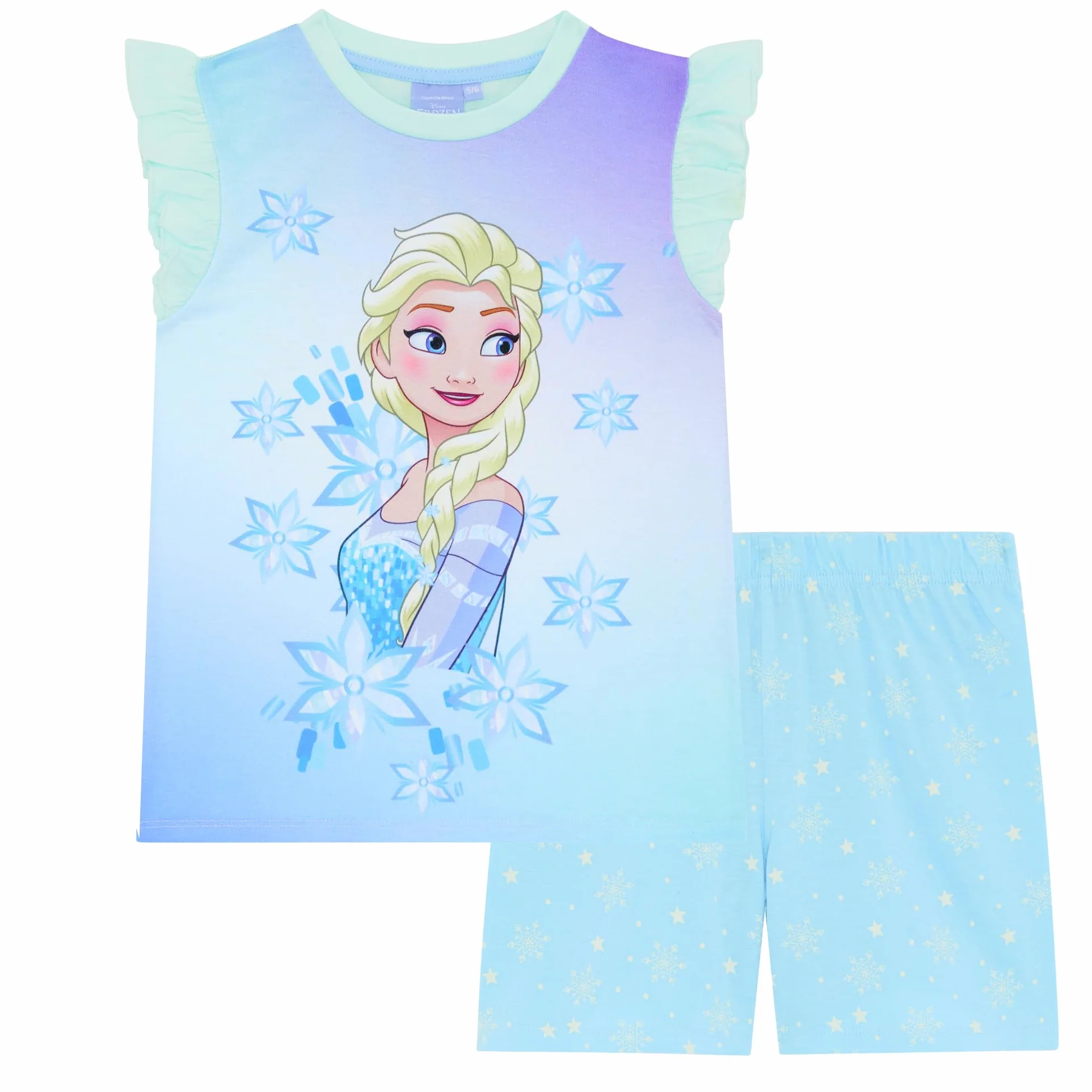 Disney Frozen Elsa krótka piżama bez rękawów 2-8 lat