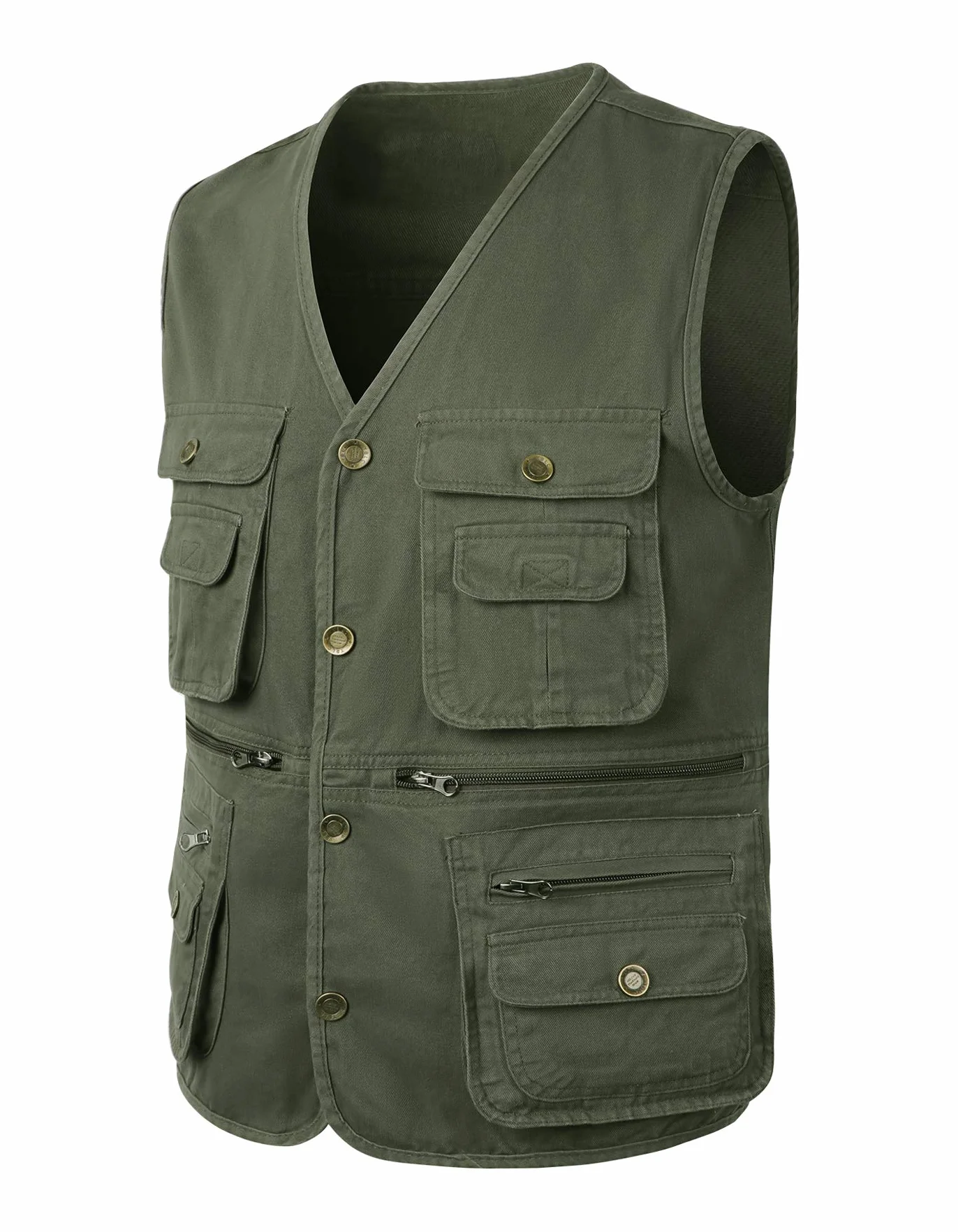 Męska kamizelka wędkarska na co dzień lekka oddychająca kamizelka fotograficzna Outdoor Multi Pocket Utility kamizelka Safari turystyka kamizelka podróżna bez rękawów
