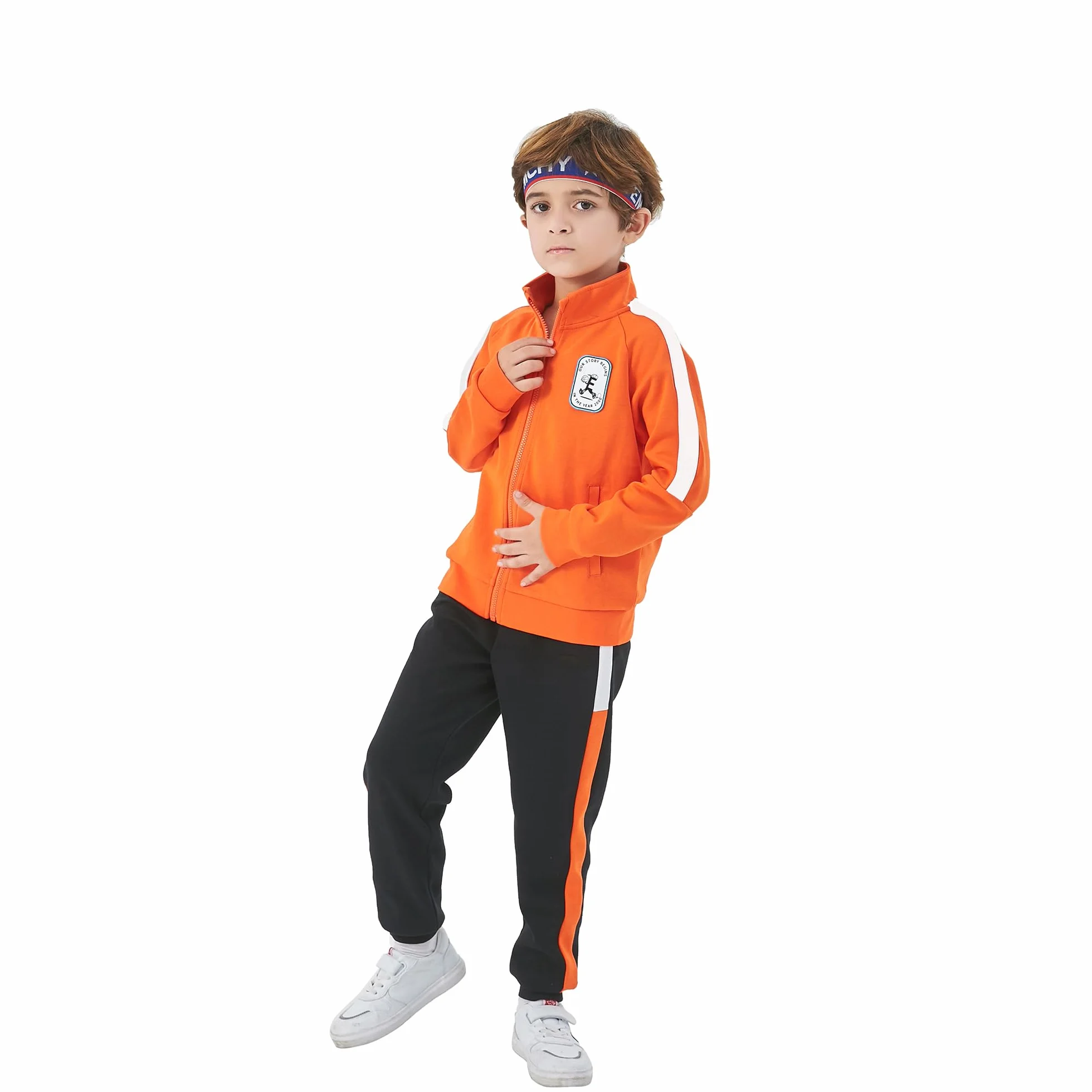 Zestawy odzieży sportowej dla dzieci, dziewcząt, chłopców, mundur, koszulki, dres do joggingu, dla dzieci w wieku 4-15 lat