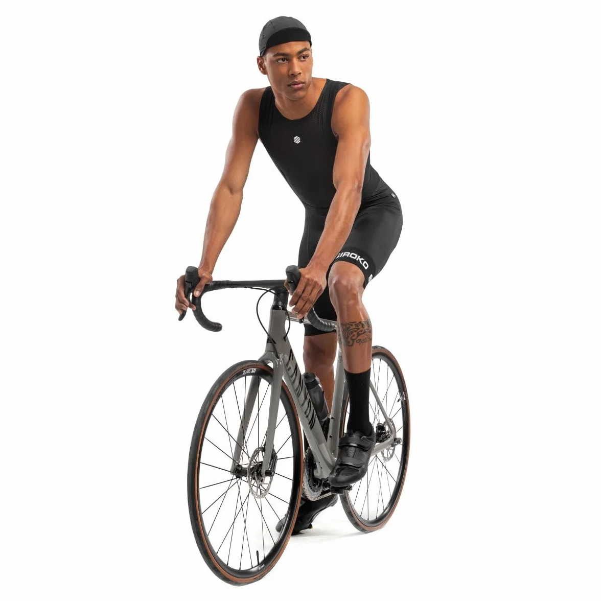 SIROKO Spodenki Rowerowe BX Squadra XS Czarny